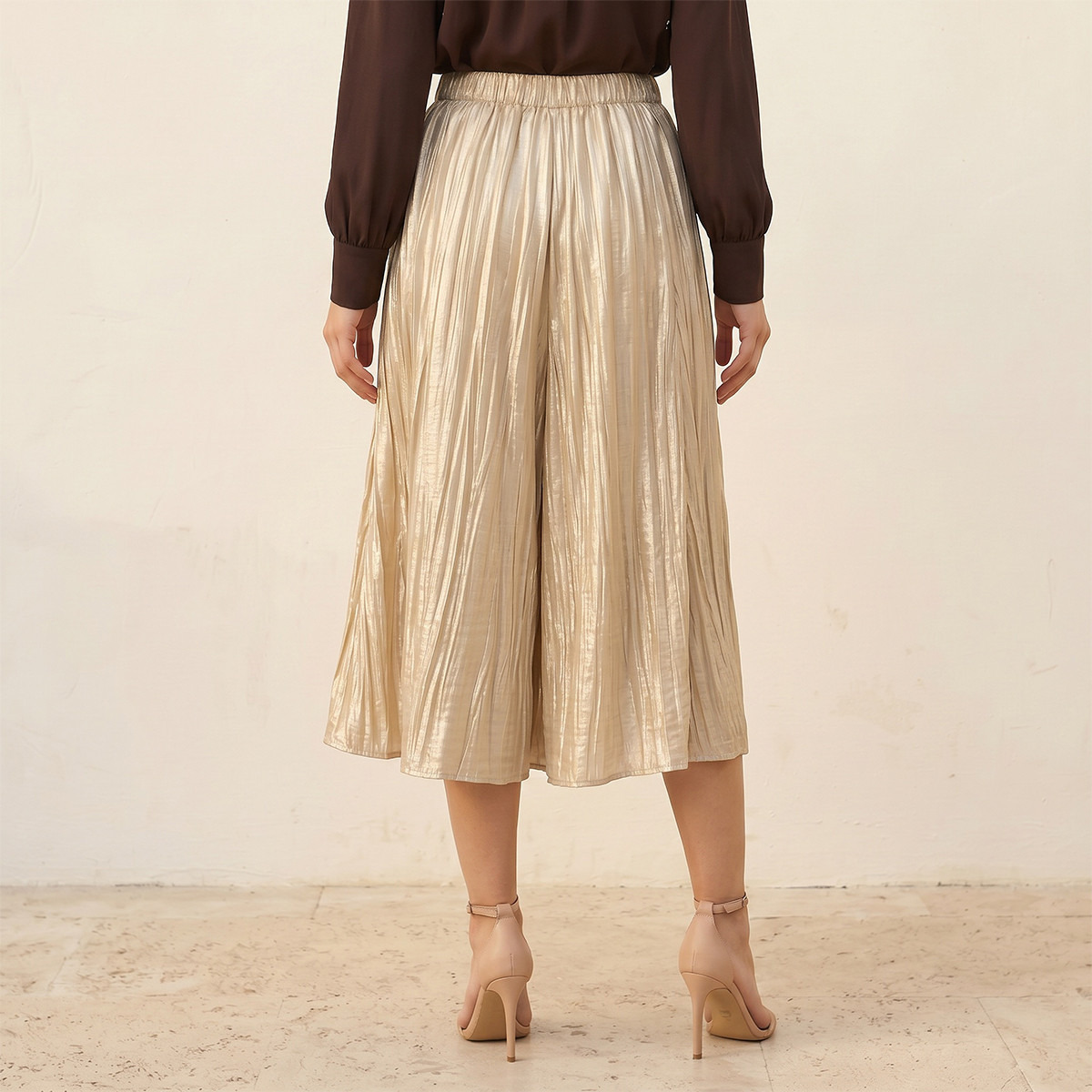 Splash Iconic Wide Leg Culottes-women-clothing-trousers-image-3