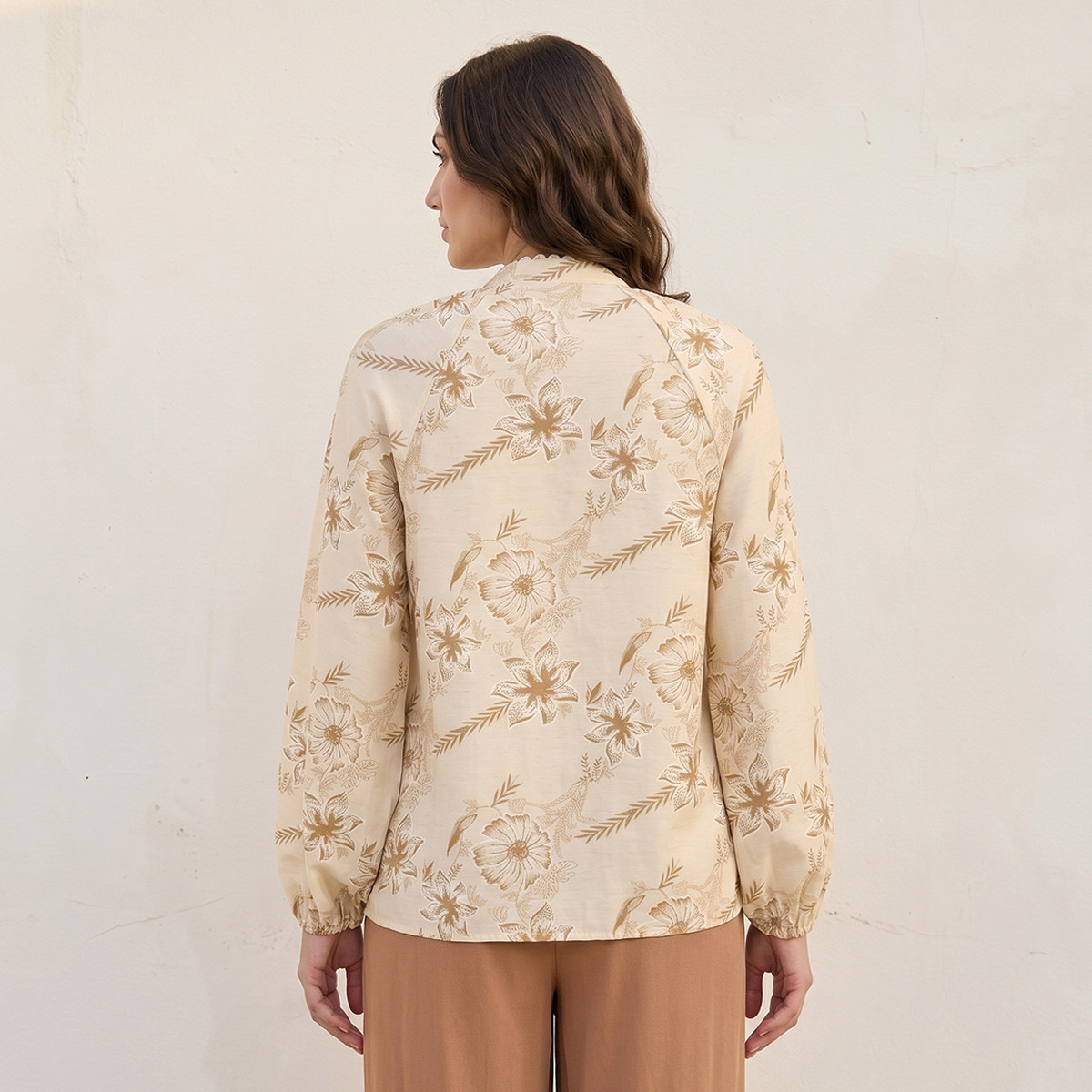 Splash Iconic Regular Fit Top with Floral Print-women-clothing-shirtsandblouses-blouses-image-4