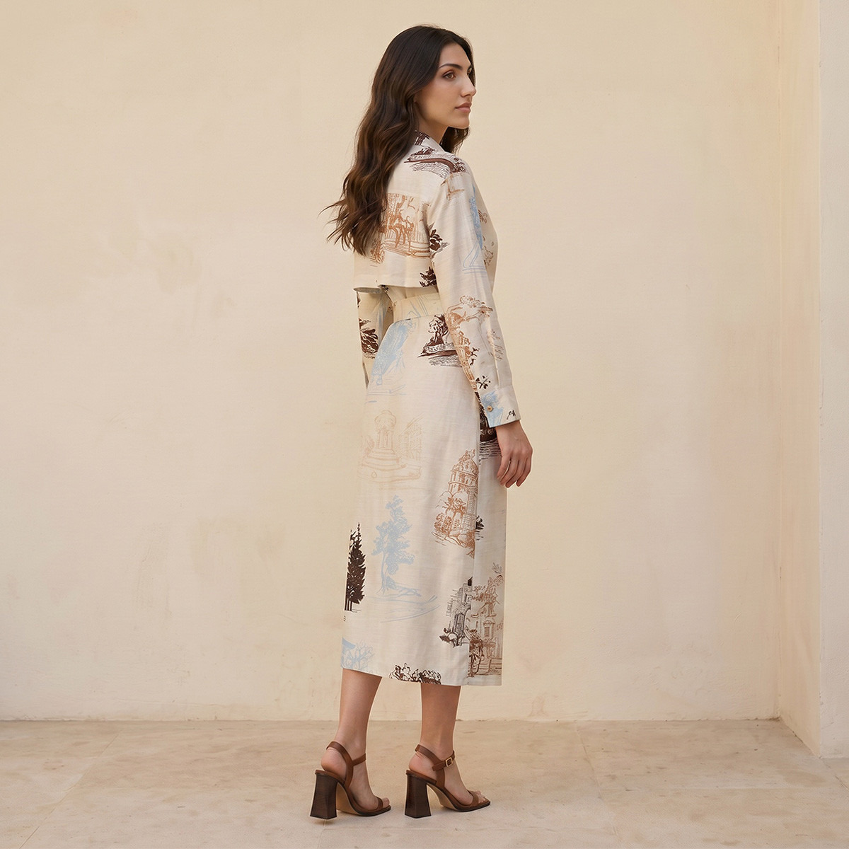 فستان ملفوف بطبعات من سبلاش آيكونيك-women-clothing-dresses-image-5