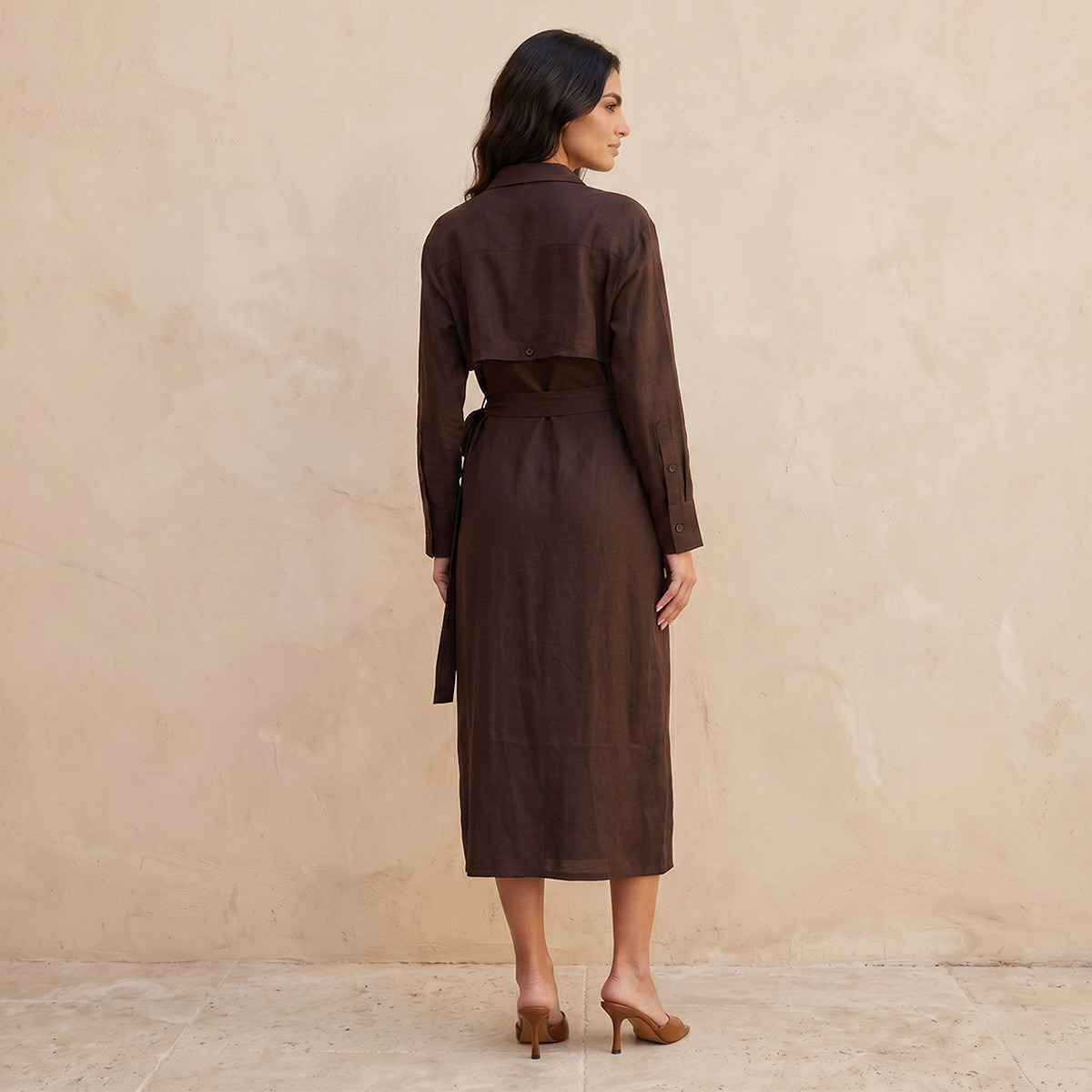فستان لف بأربطة من سبلاش آيكونيك-women-clothing-dresses-image-4