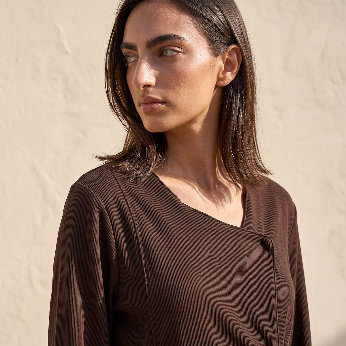 توب لف بتفصيل رباط للإغلاق من سبلاش-women-clothing-shirtsandblouses-blouses-image-4