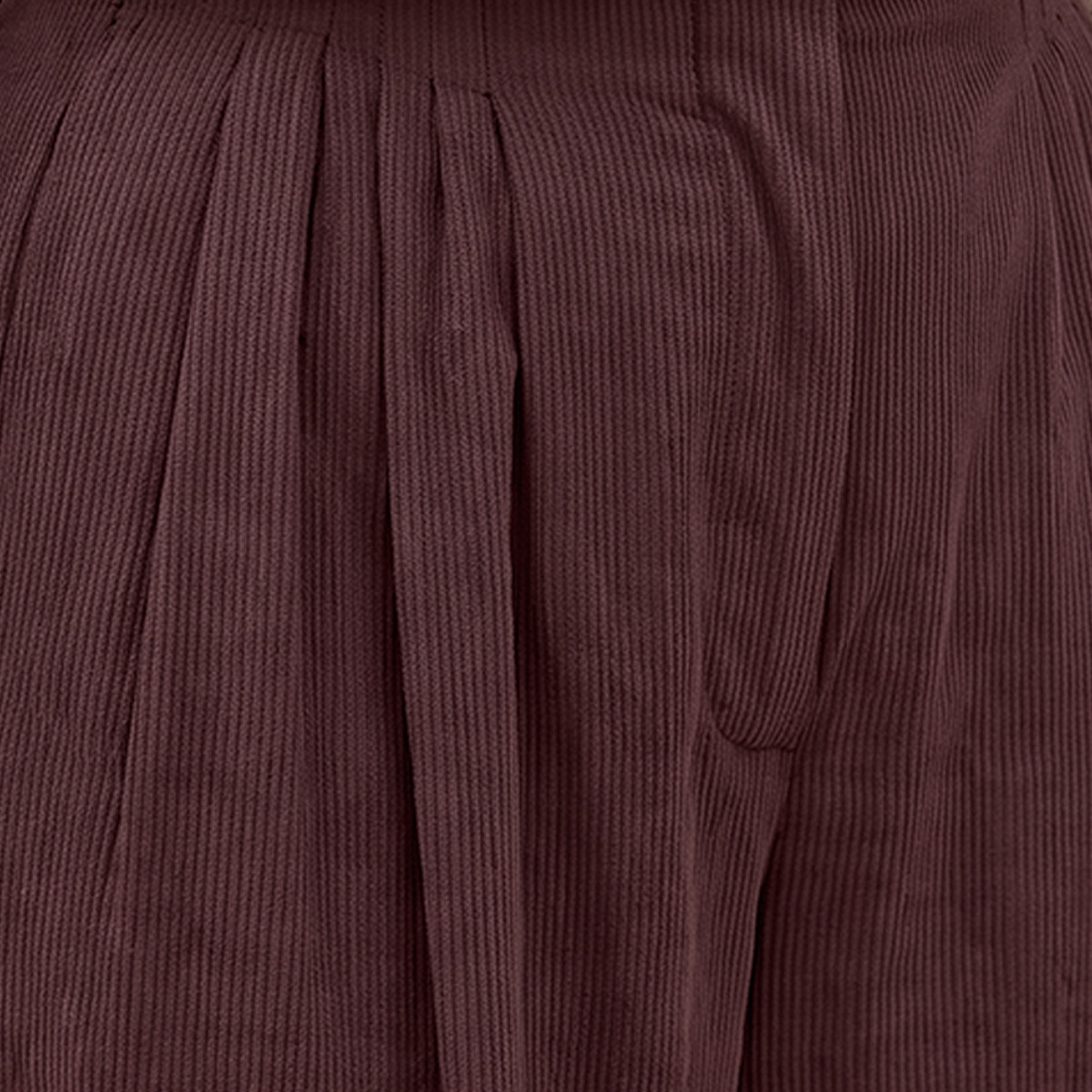 Splash Iconic Straight Fit Elastic Waist Textured Pants-women-clothing-trousers-image-6