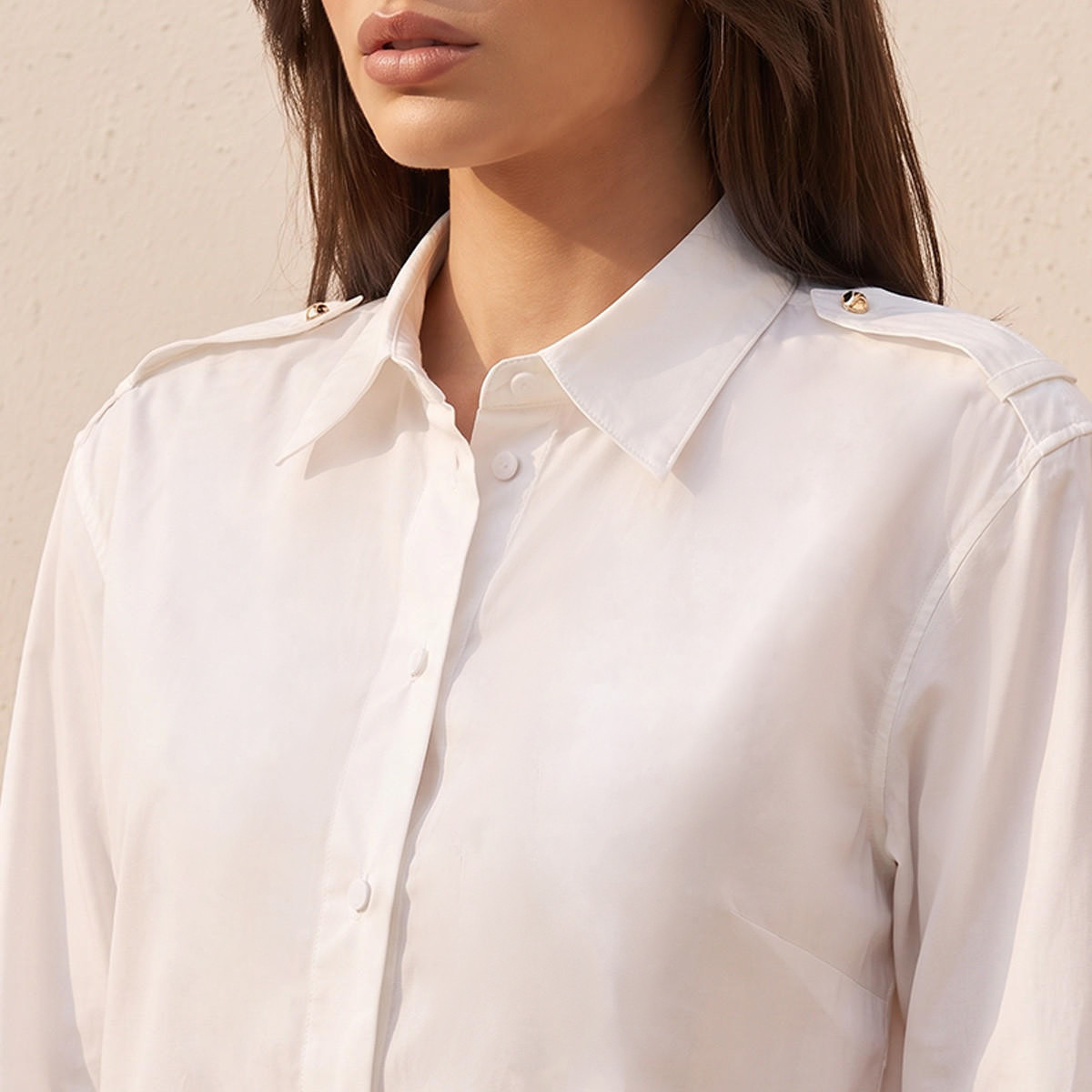 Splash Iconic Cotton Shirt with Epaulette-women-clothing-shirtsandblouses-shirts-image-6