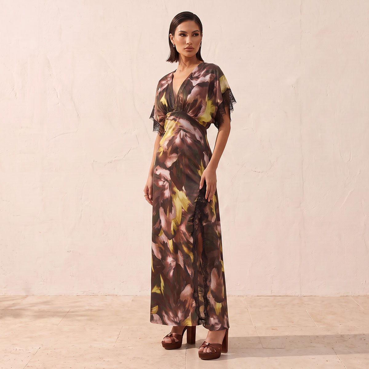 Splash Iconic Printed Wrap Maxi Dress with Slit-women-clothing-dresses-image-1