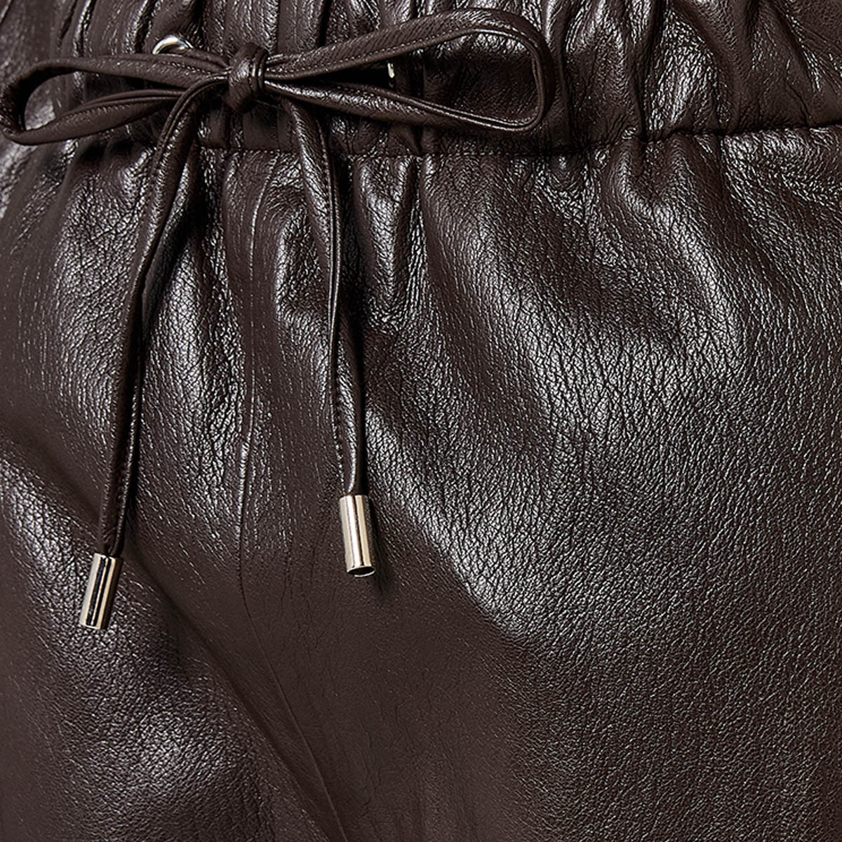 Iconic Faux Leather Cut and Sew Detail Trousers-women-clothing-trousers-image-6