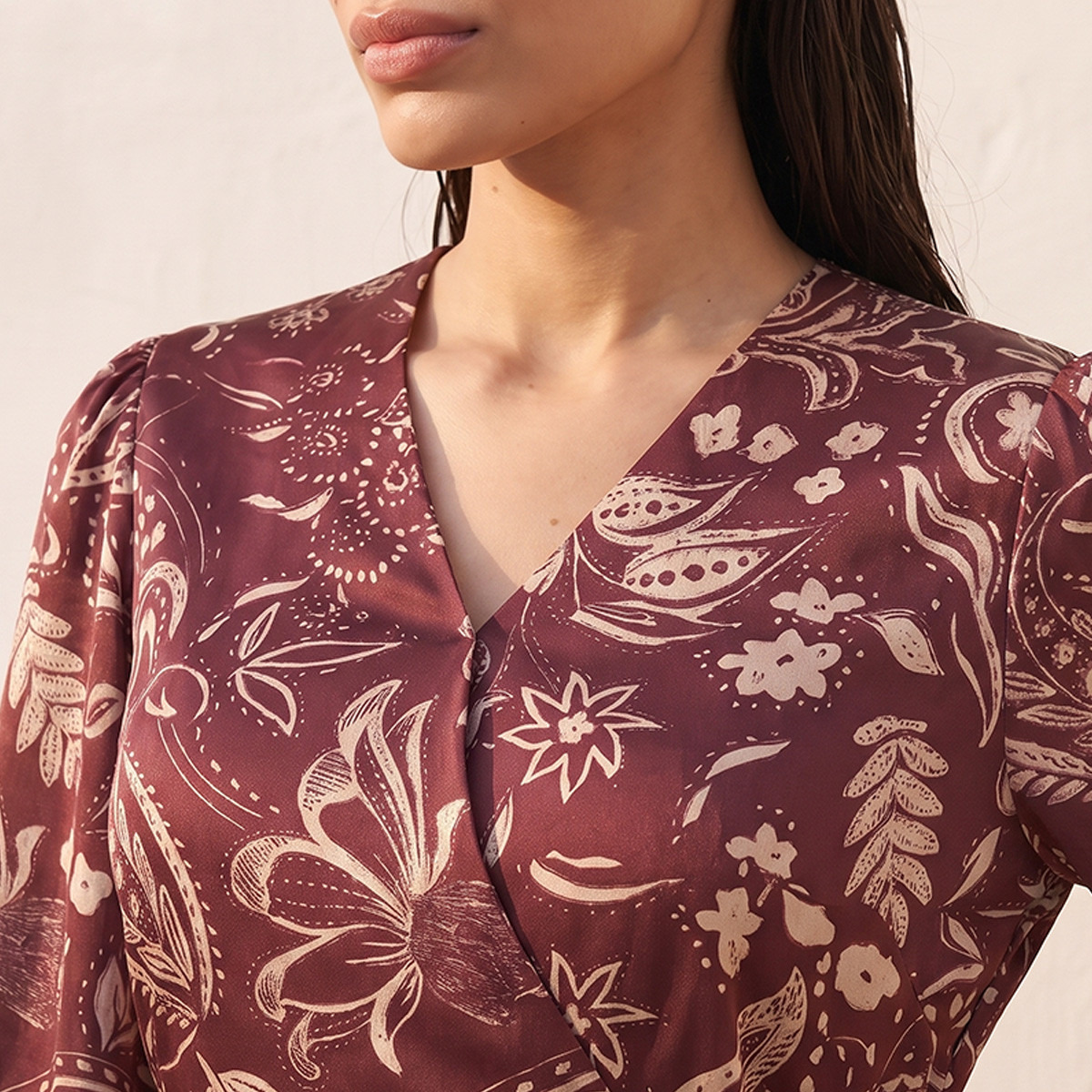 Splash Iconic Wrap Top with Paisley Print-women-clothing-shirtsandblouses-blouses-image-6