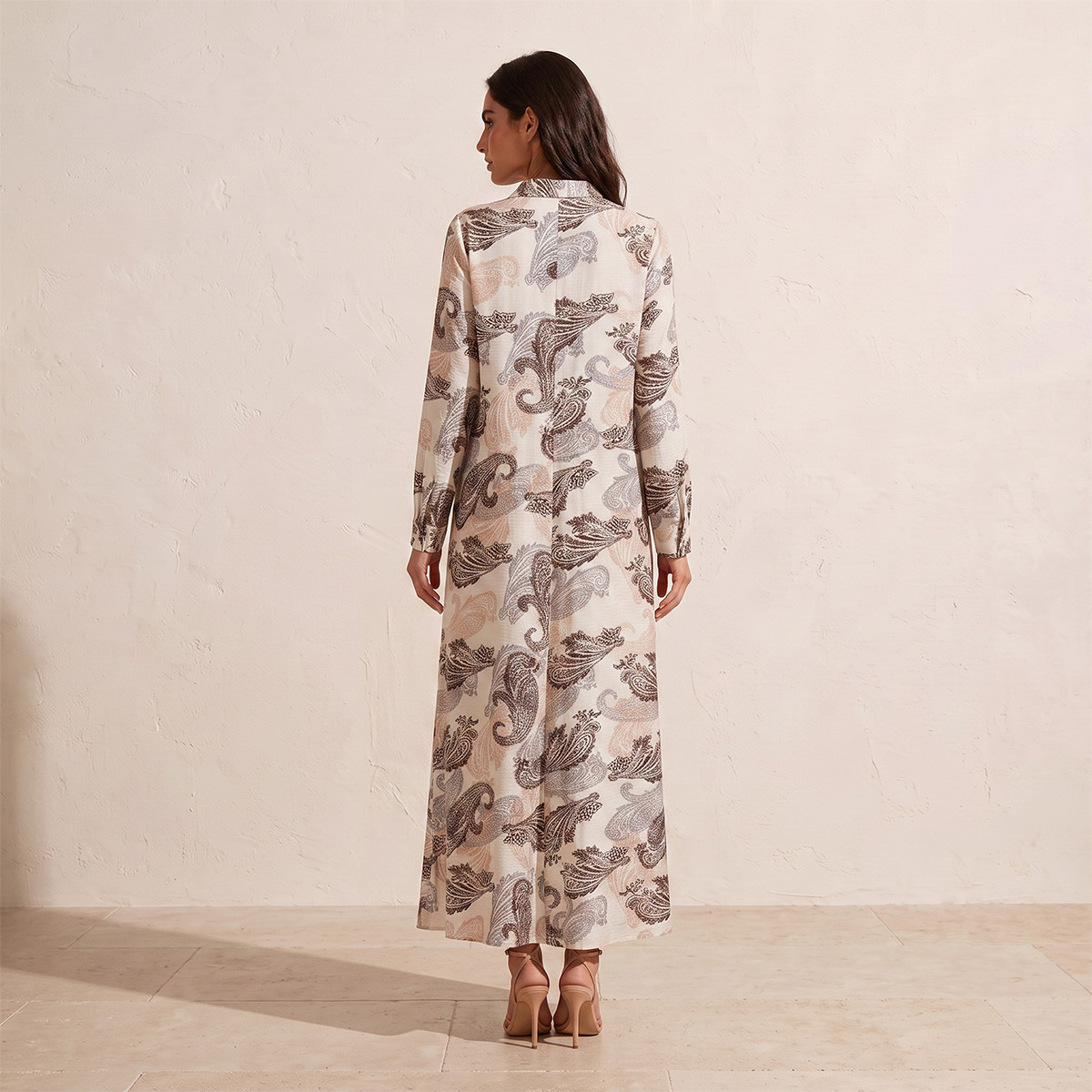 Splash Iconic Paisley Print Trapeze Maxi Dress-women-clothing-dresses-image-4