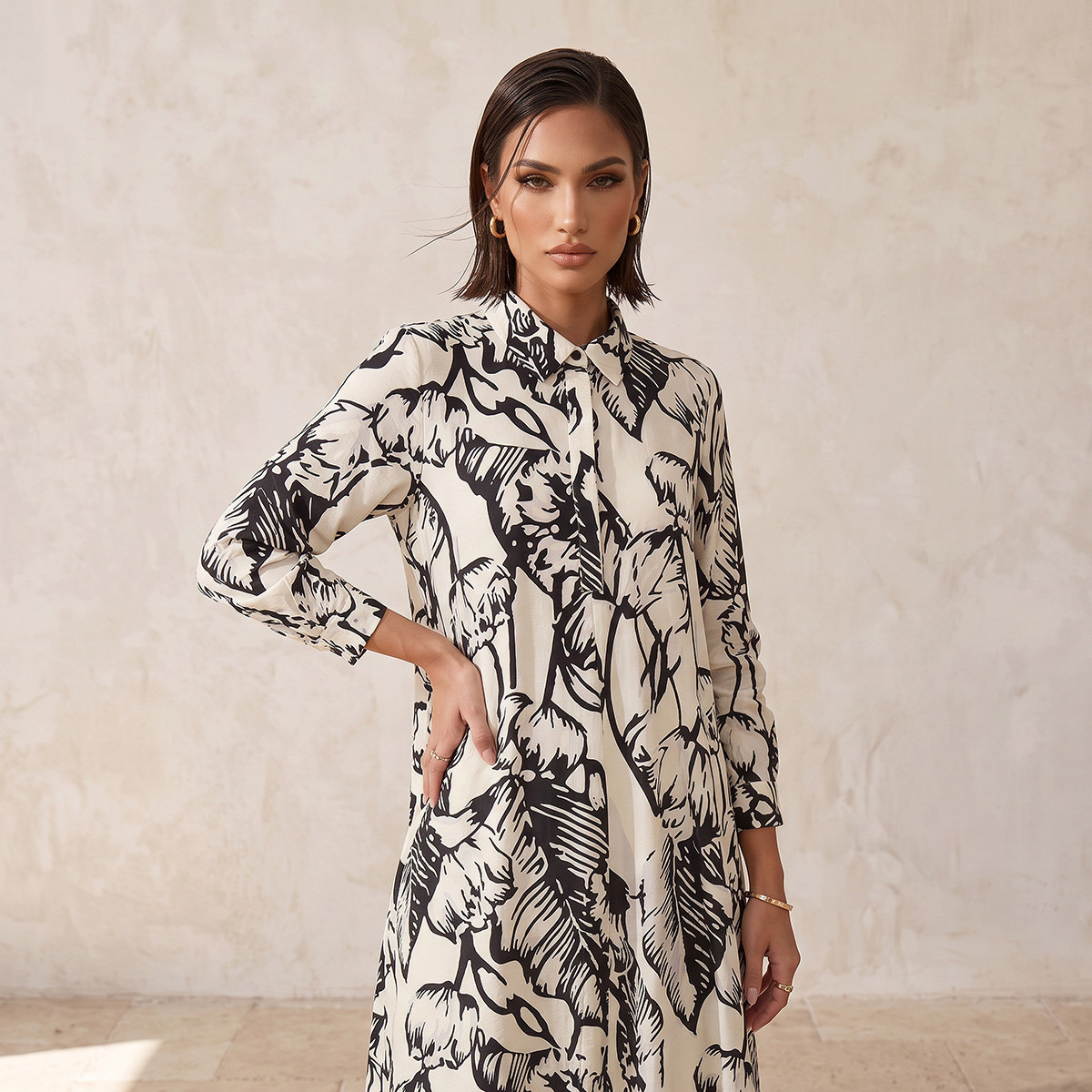 Splash Iconic Maxi Dress with Floral Print-women-clothing-dresses-image-5