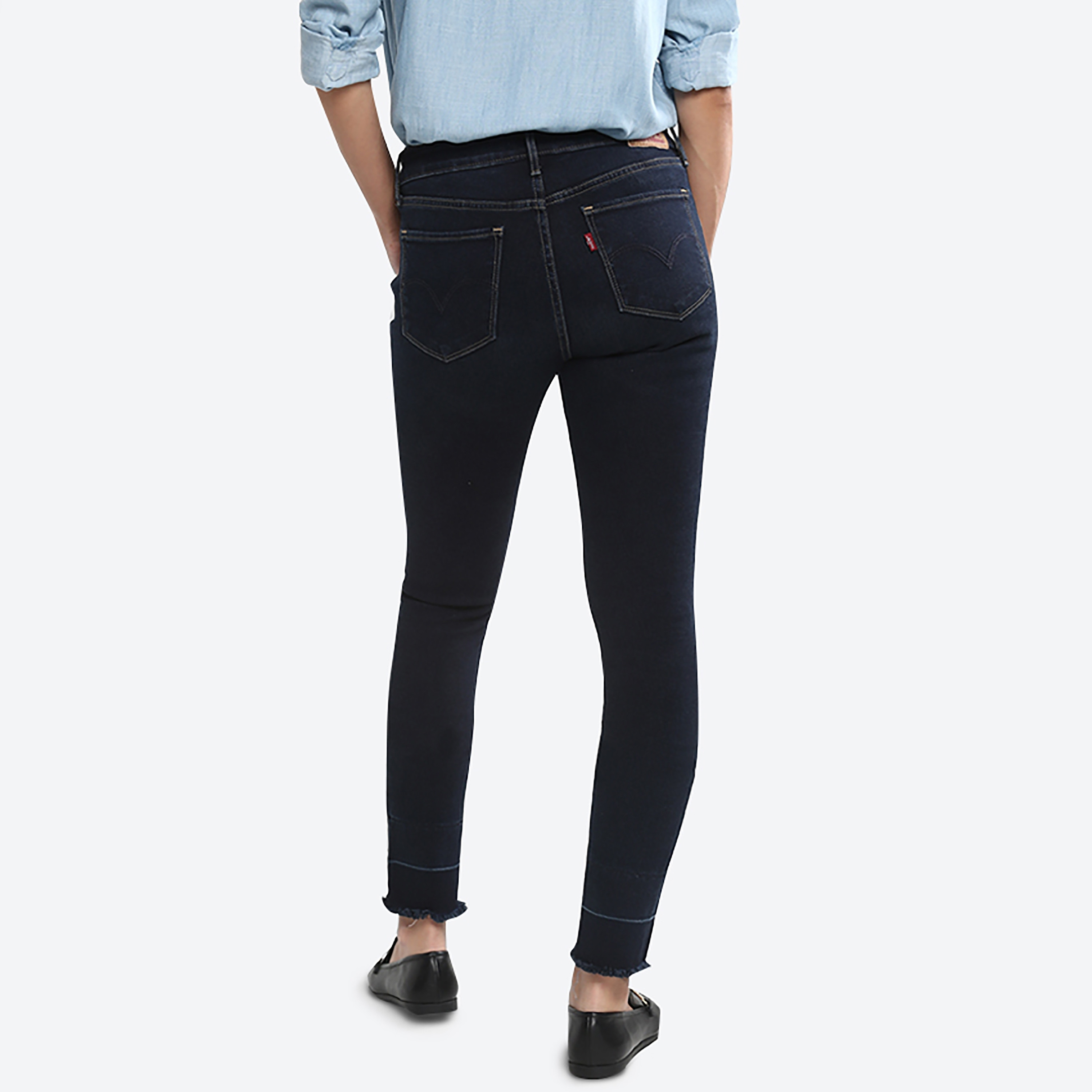 Levi's 511 Skinny Fit Blue 5-Pockets Women's Jeans-women-clothing-bottoms-jeans-image-4