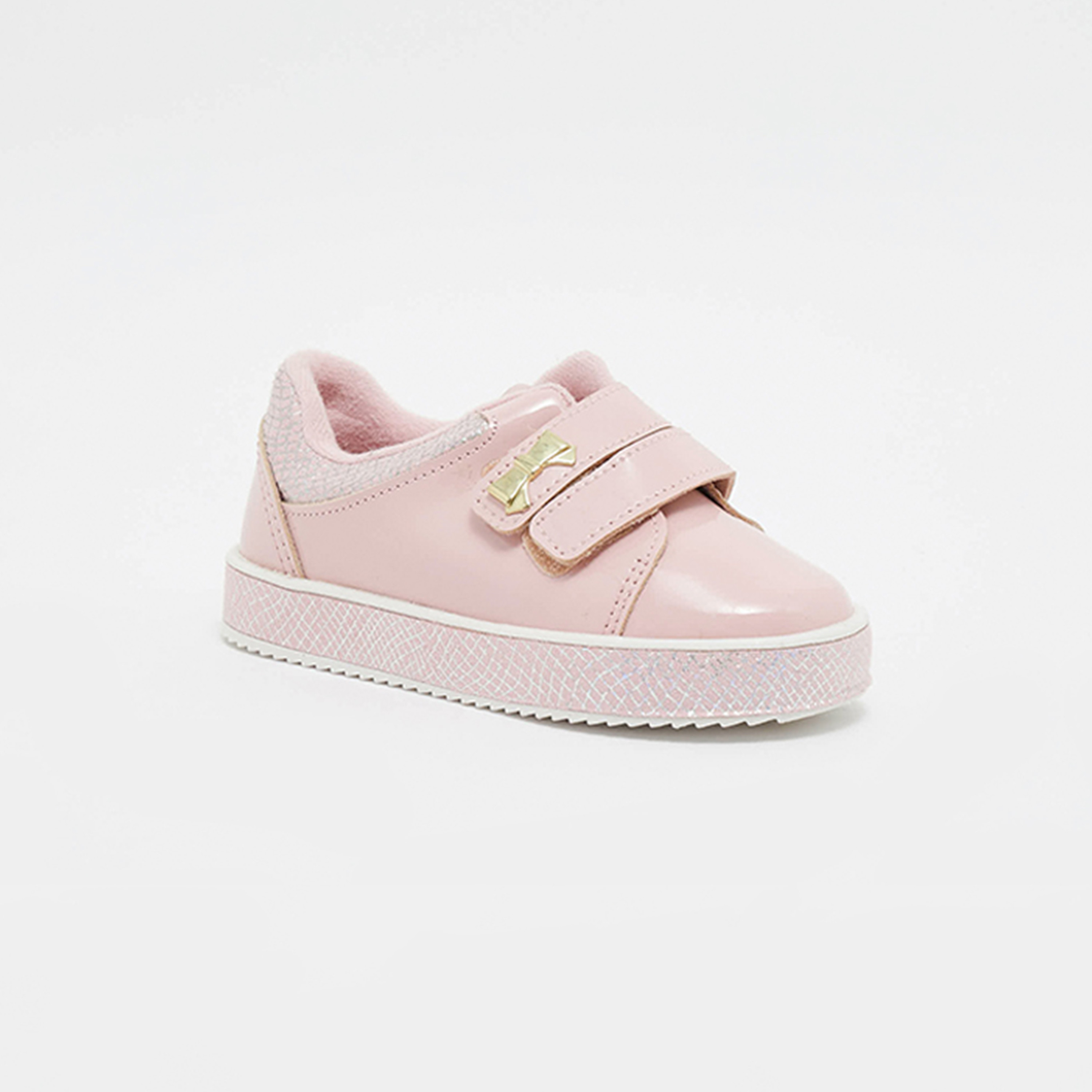 2131-118-24718 | حذاء كاجوال للأطفال من مولكينها مع مزود بشريط فيلكرو-girls-shoes-loafers-image-1