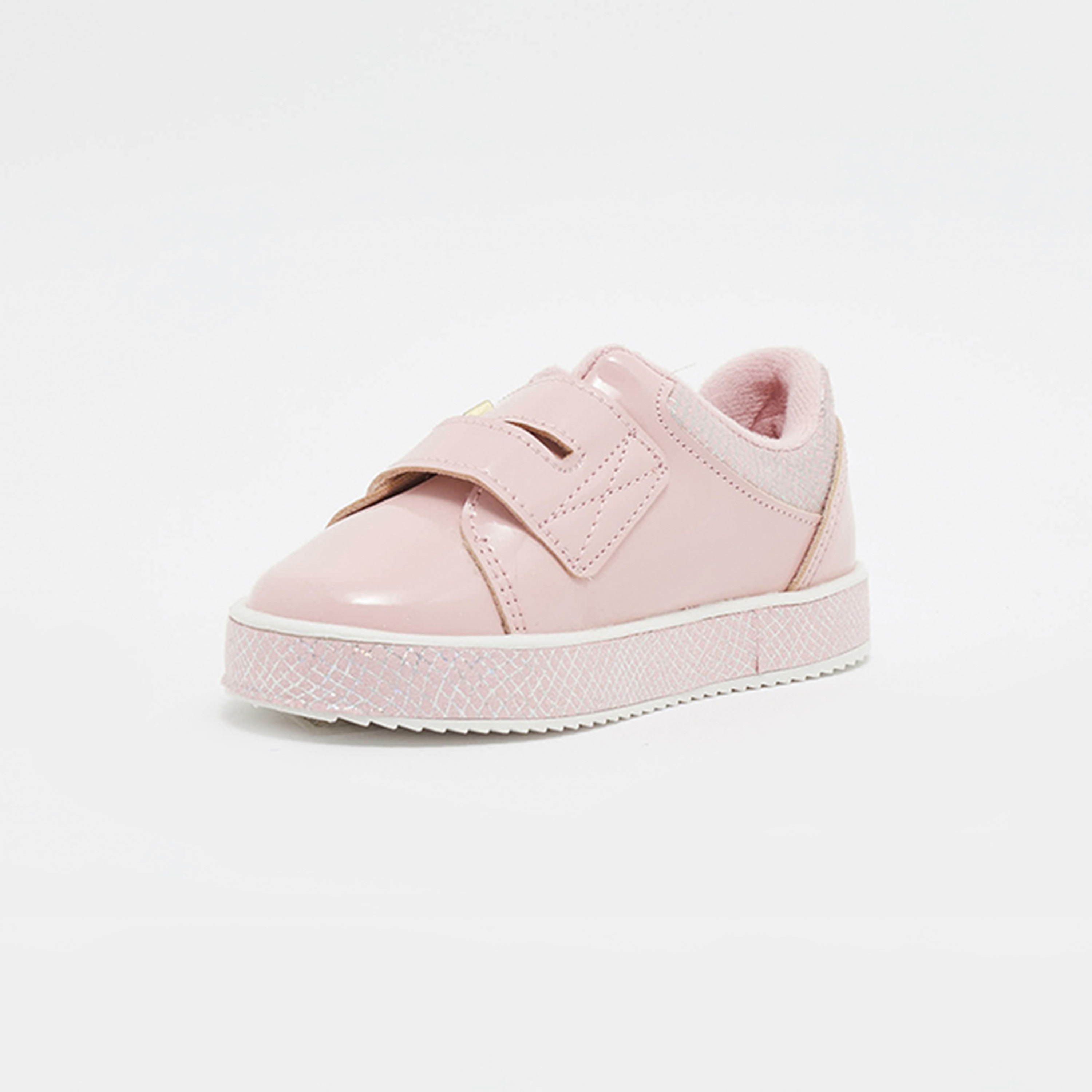 2131-118-24718 | حذاء كاجوال للأطفال من مولكينها مع مزود بشريط فيلكرو-girls-shoes-loafers-image-2
