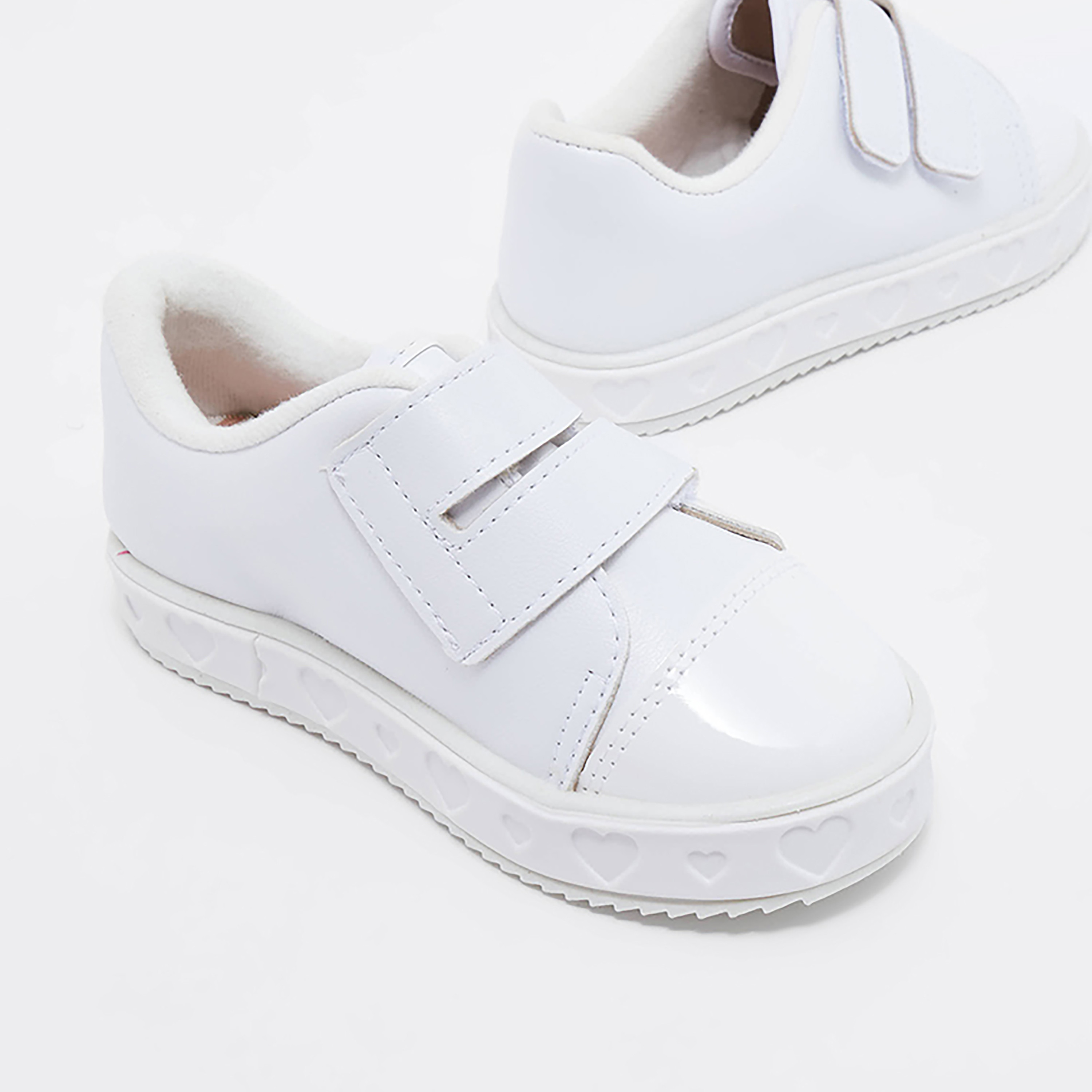 2131-923-14187 | حذاء كاجوال للأطفال من مولكينها مع مزود بشريط فيلكرو-girls-shoes-loafers-image-4