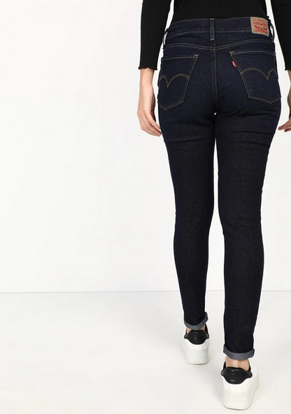 Buy Women's Levi's Women Blue Solid Jeans with Button and Zip Closure  Online | Centrepoint UAE