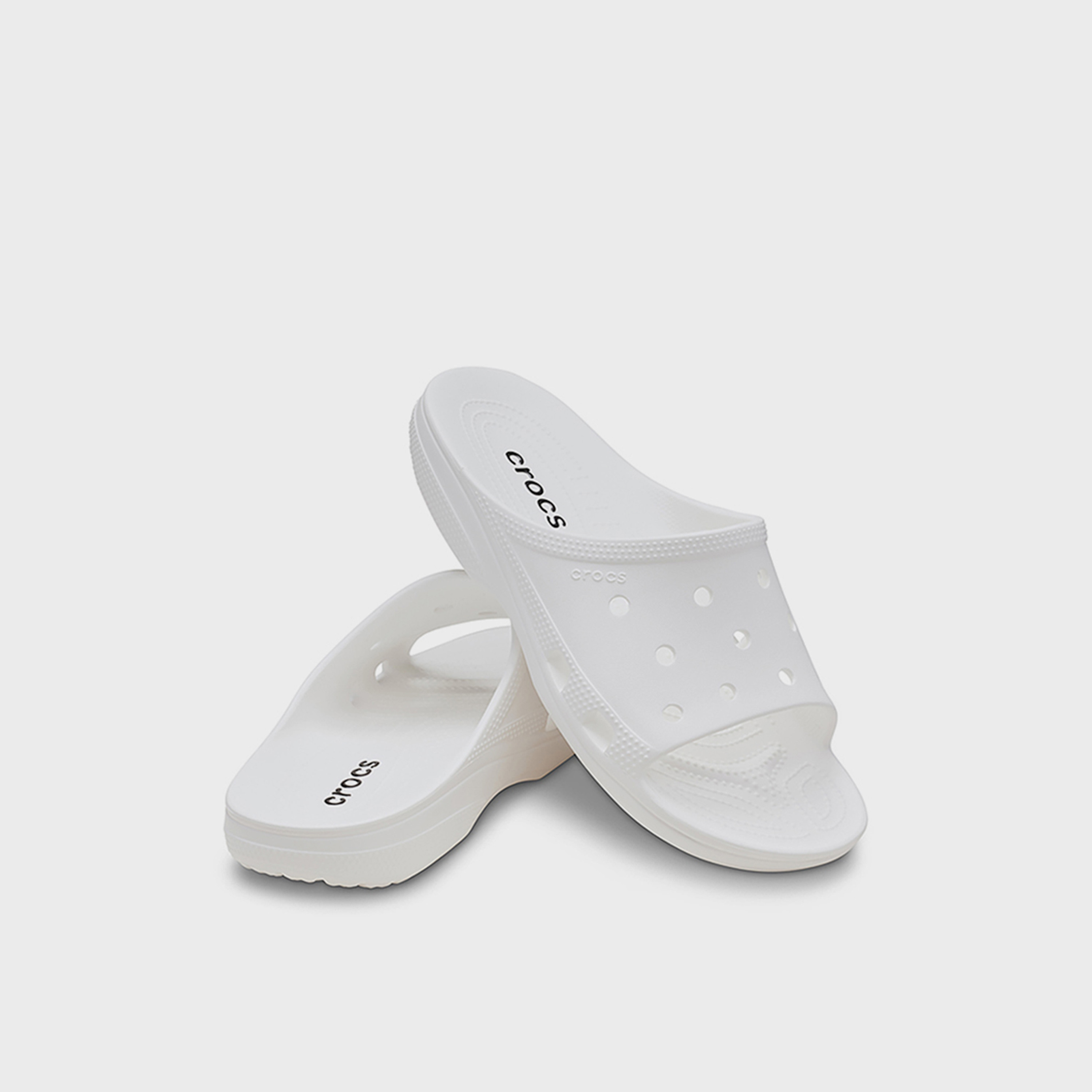 Crocs Men's Slip-On Saturday Slides | 213298-100-men-shoes-flipflopsandslides-image-1