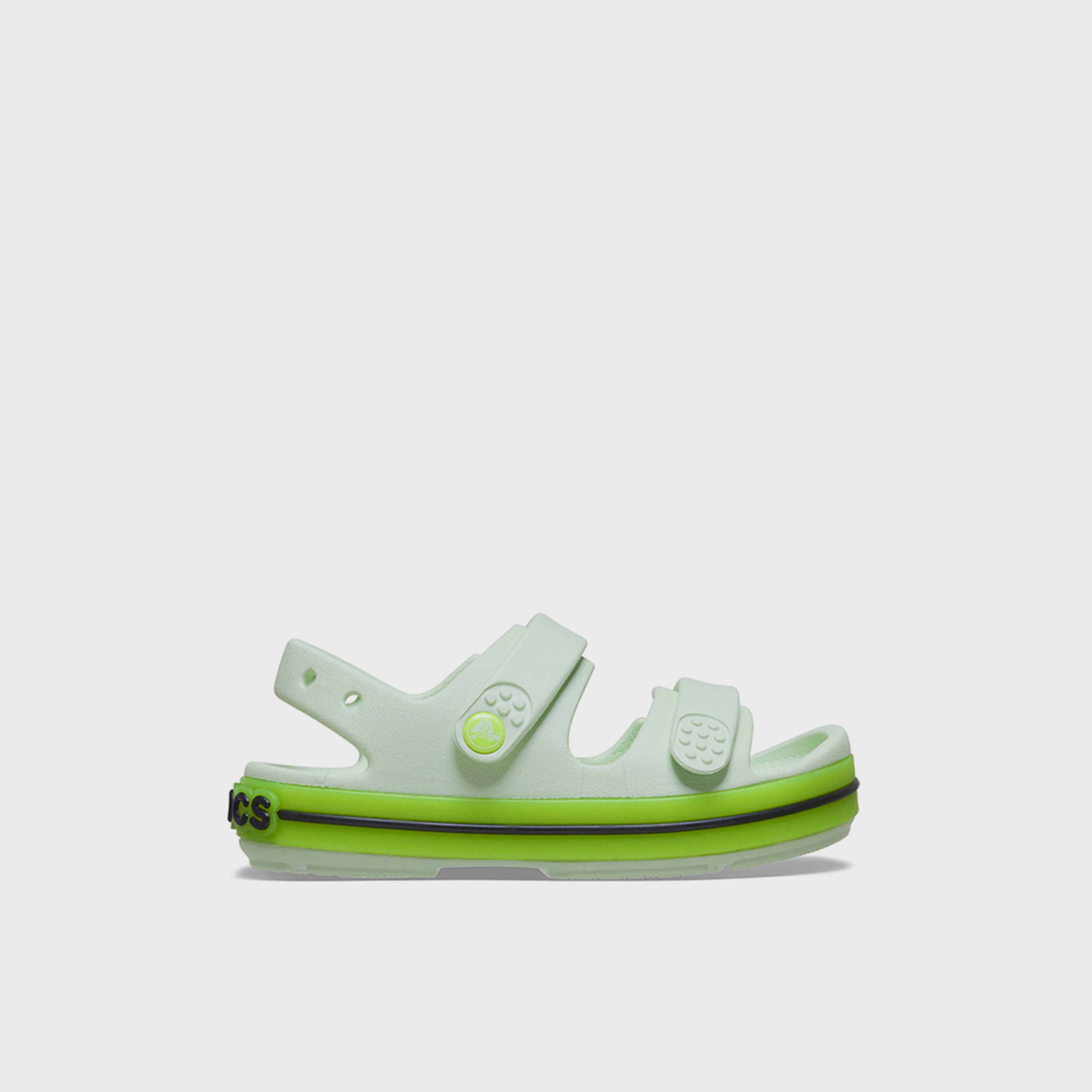 Crocs Kid's Hook & Loop Crocband Cruiser NeonBand Strap Sandals | 213346-3DC-baby-girls-shoes-sandals-image-6