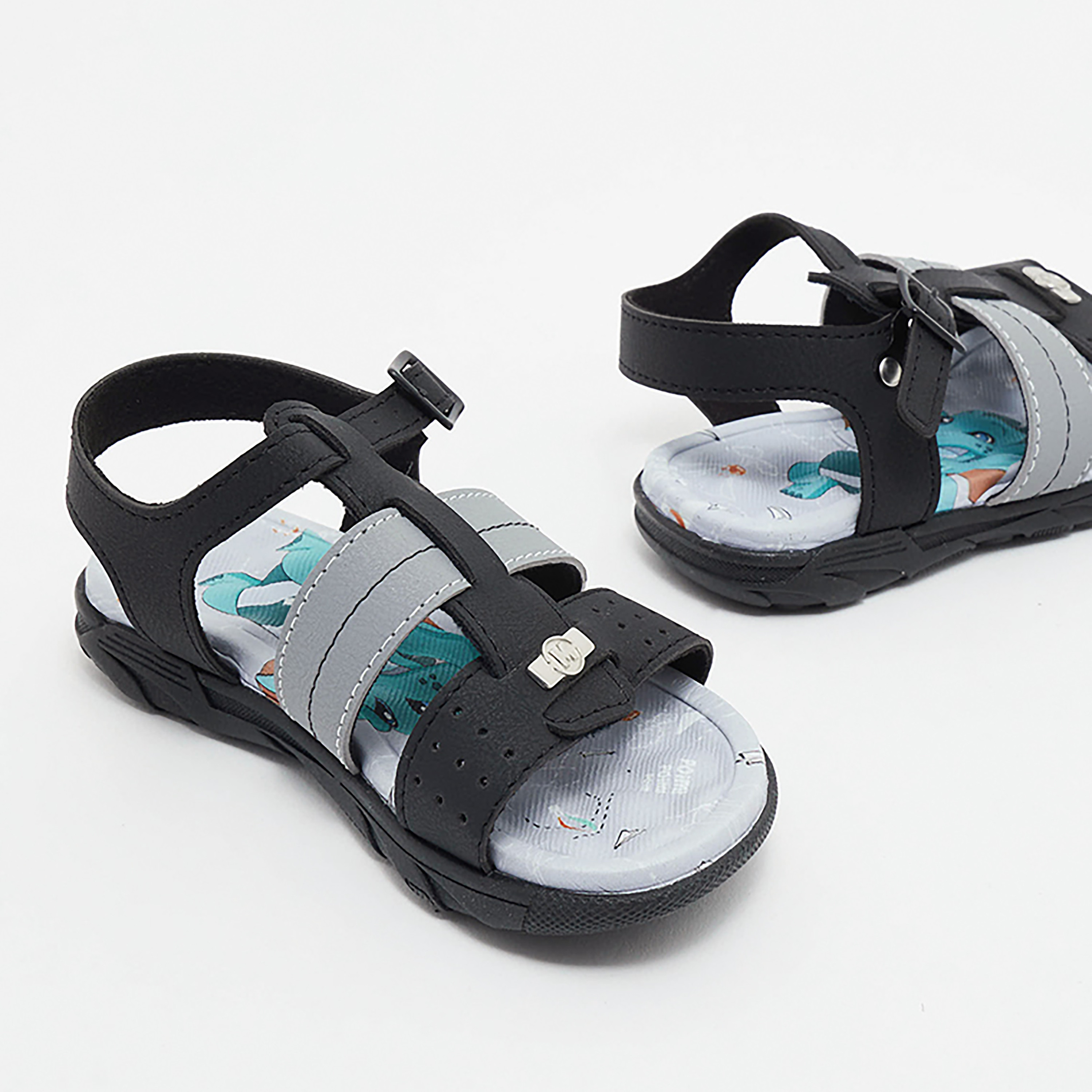 Molekinho by Geoomnii Kids Sandals with Ankle Strap | 2135-404-13958        -boys-shoes-sandals-image-4