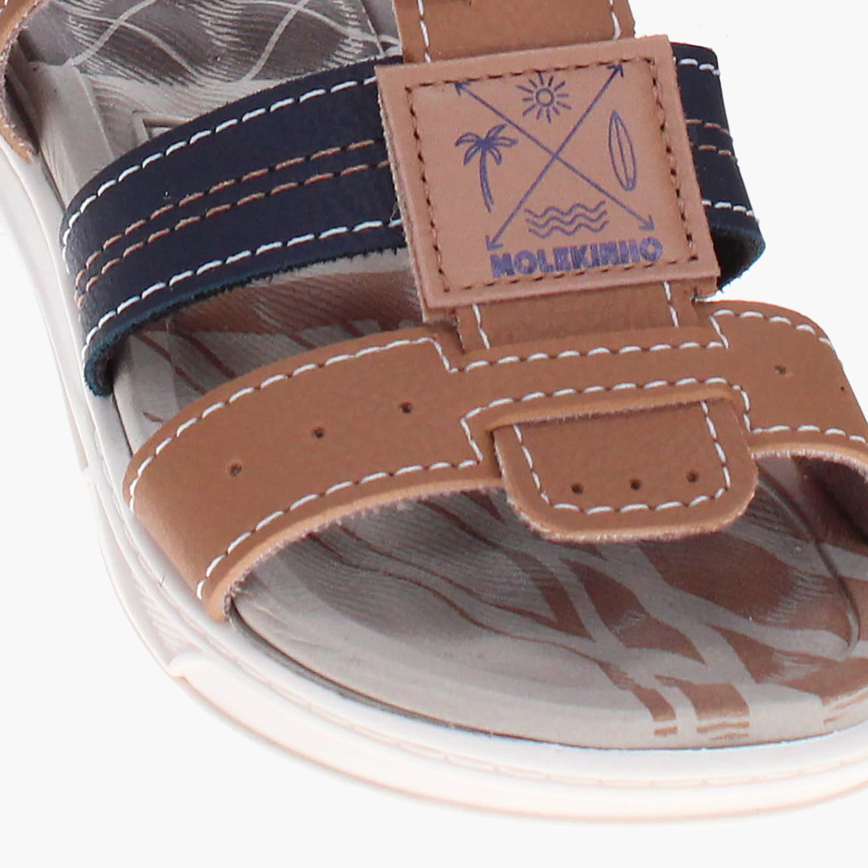 Molekinho by Geoomnii Boys Buckle Strap Aara Strap Sandals | 2140-750-13958-78426       -boys-shoes-sandals-image-5