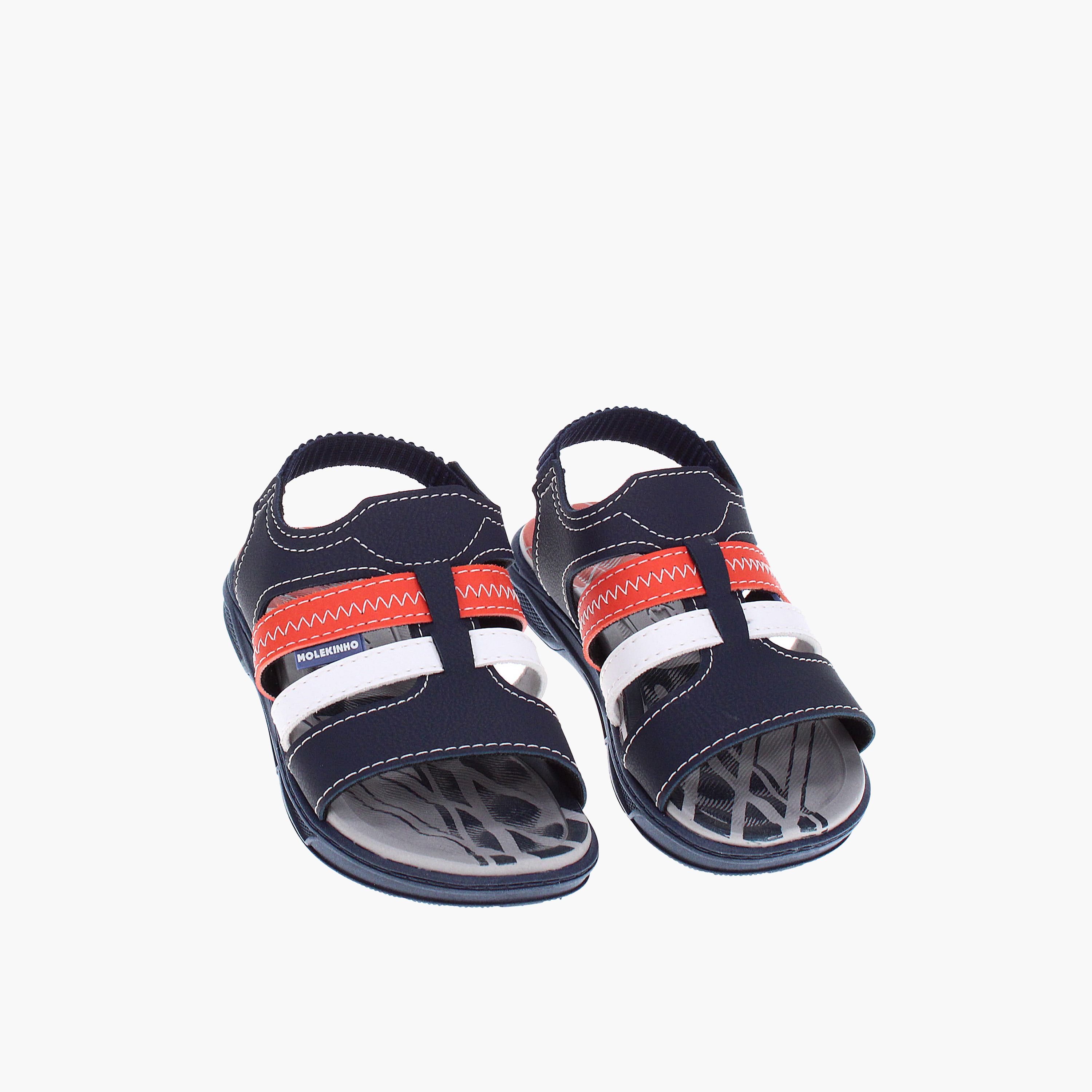 Molekinho by Geoomnii Boys Elastic Strap Hali Sandals | 2140-752-18112-96423        -boys-shoes-sandals-image-4