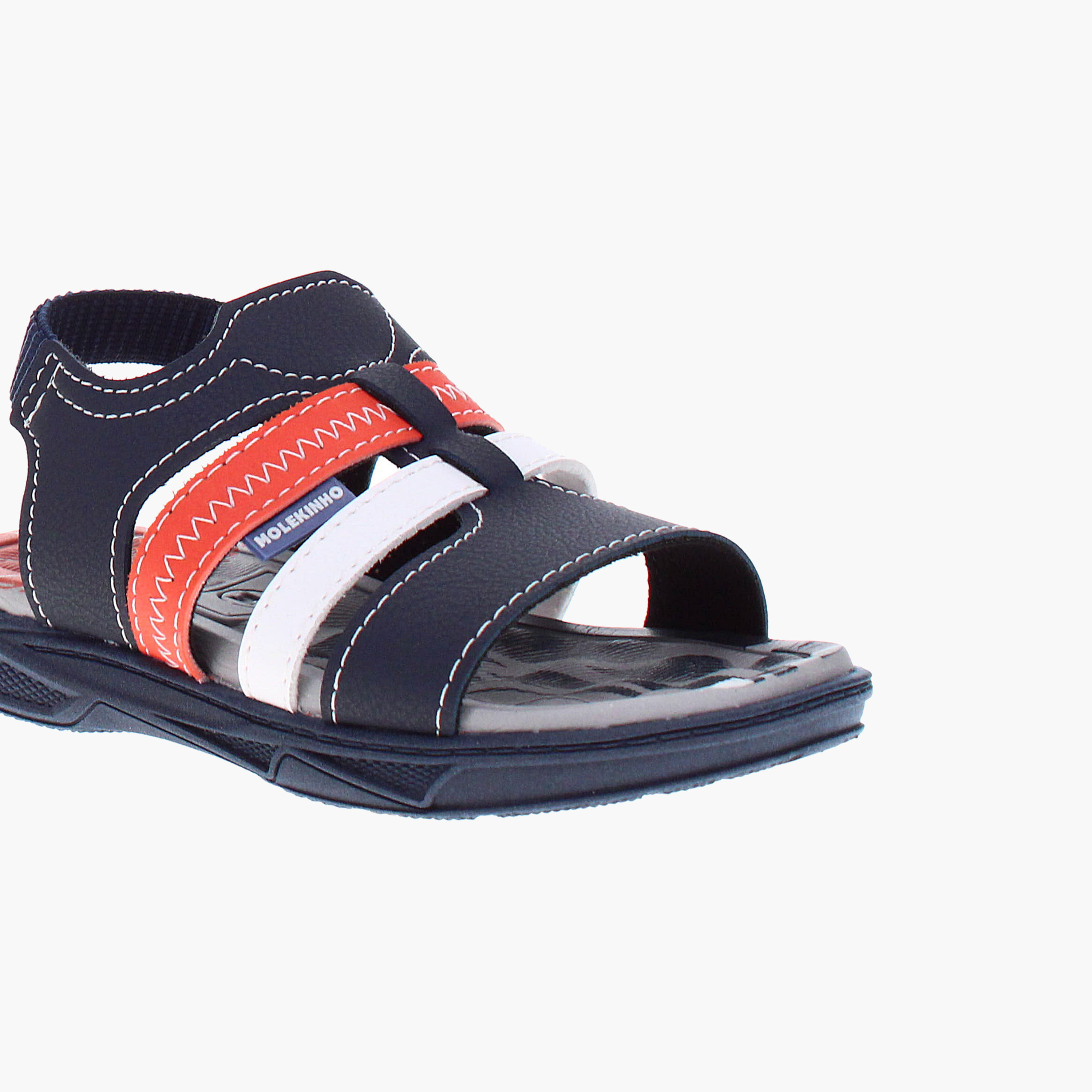 Molekinho by Geoomnii Boys Elastic Strap Hali Sandals | 2140-752-18112-96423        -boys-shoes-sandals-image-5