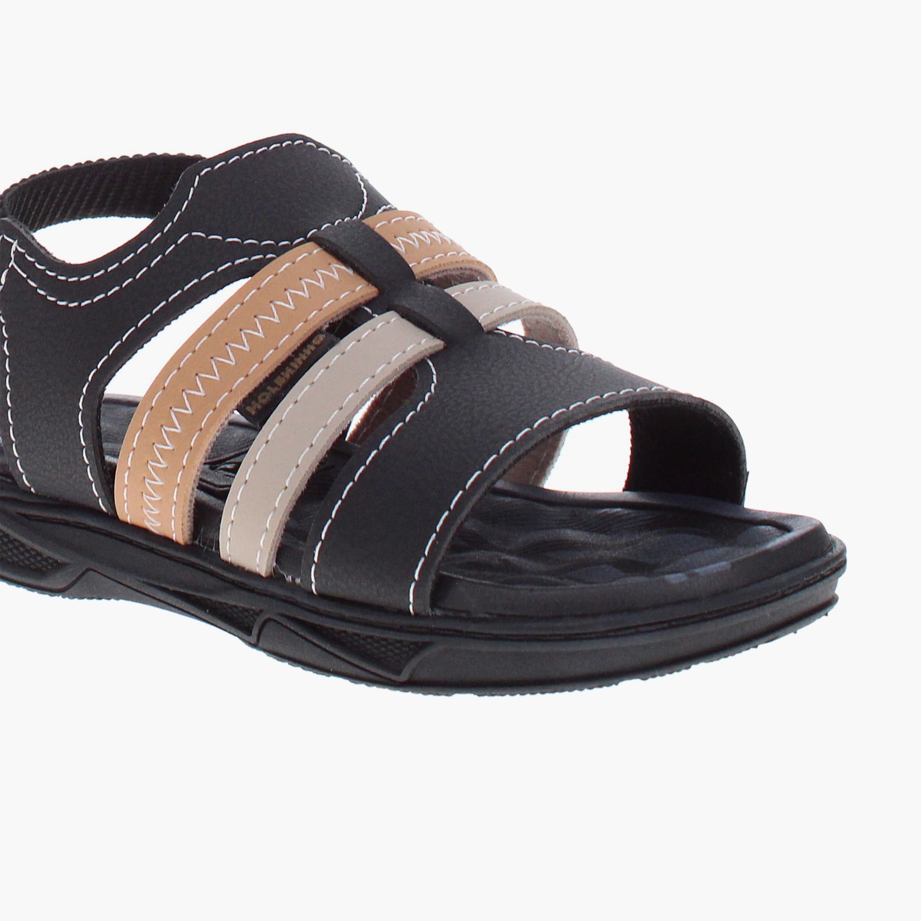 Molekinho by Geoomnii Boys Elastic Strap Aara Sandals | 2140-752-18112-96688        -boys-shoes-sandals-image-5