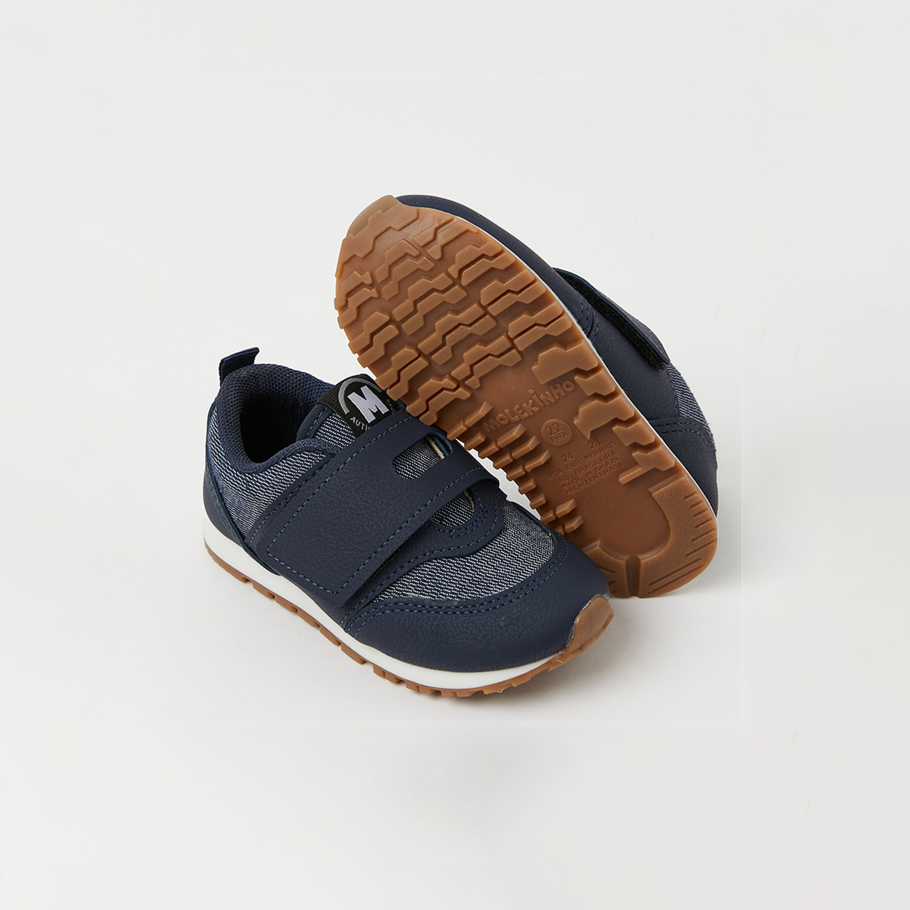 Molekinho by Geoomnii Boys Velcro Strap Casual Shoes | 2141-125-15131-34024        -boys-shoes-loafers-image-4