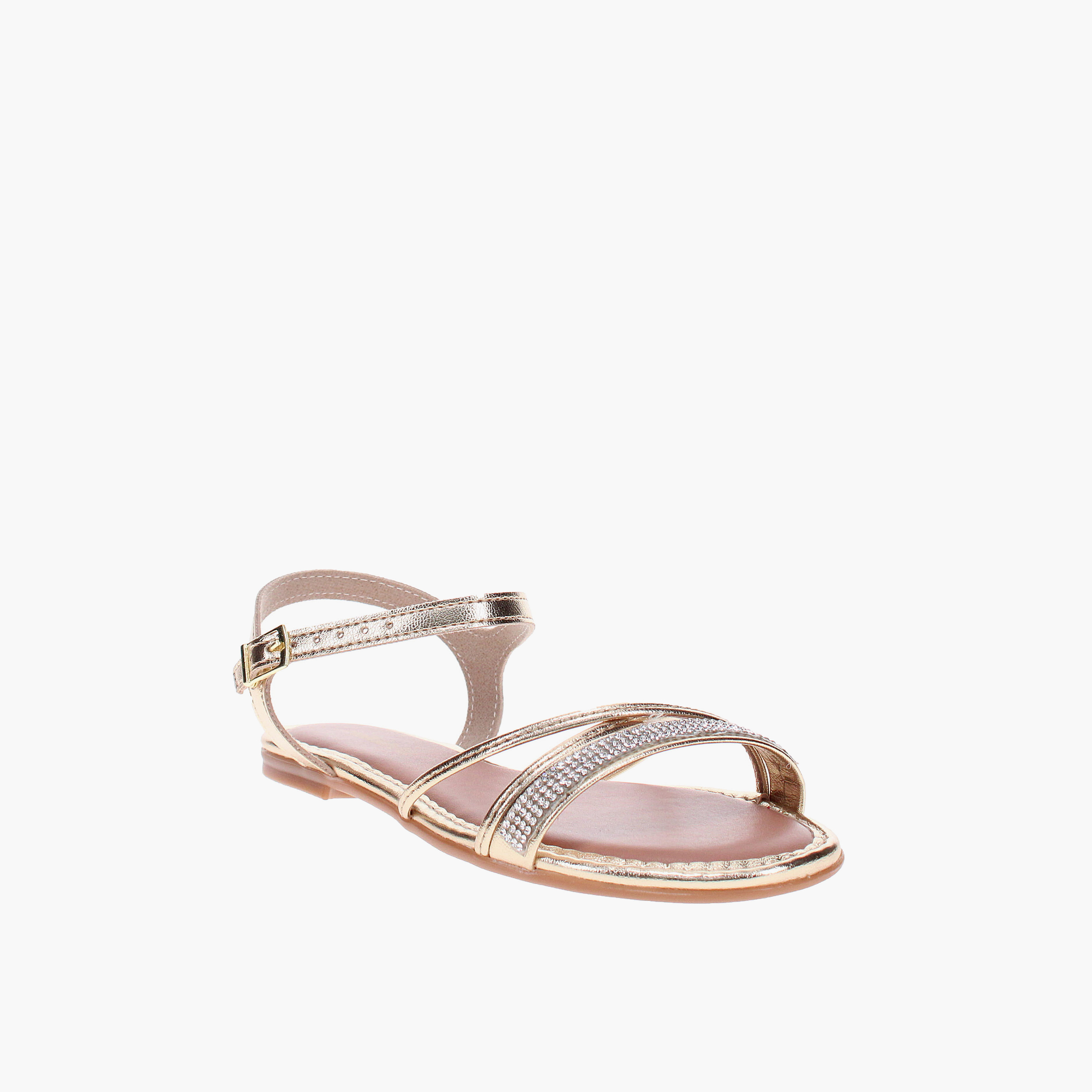 موليكينها- صندل غرانت0125 بإبزيم حزام للأطفال البنات | 2157-1091-14710-66-baby-girls-shoes-sandals-image-1