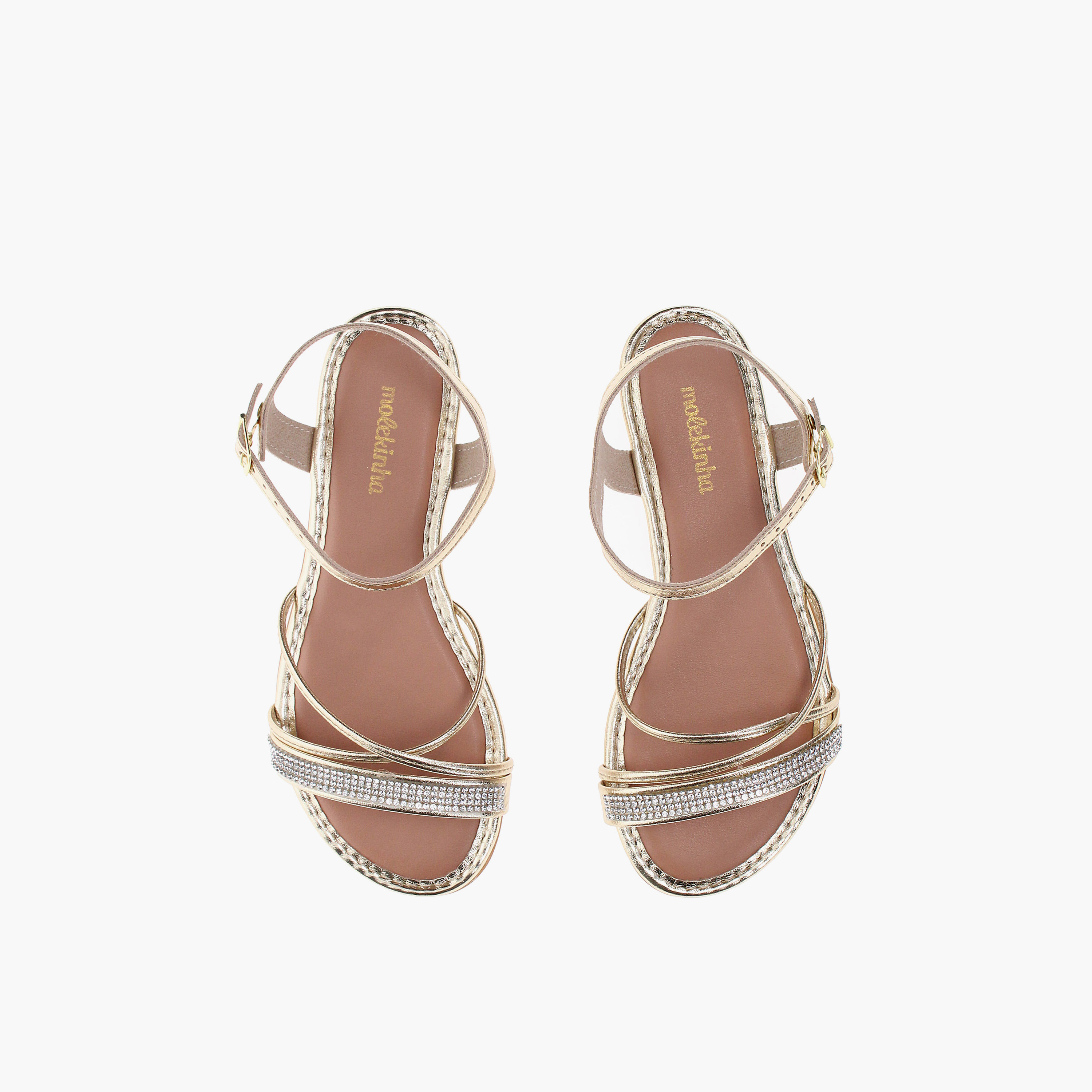 موليكينها- صندل غرانت0125 بإبزيم حزام للأطفال البنات | 2157-1091-14710-66-baby-girls-shoes-sandals-image-2