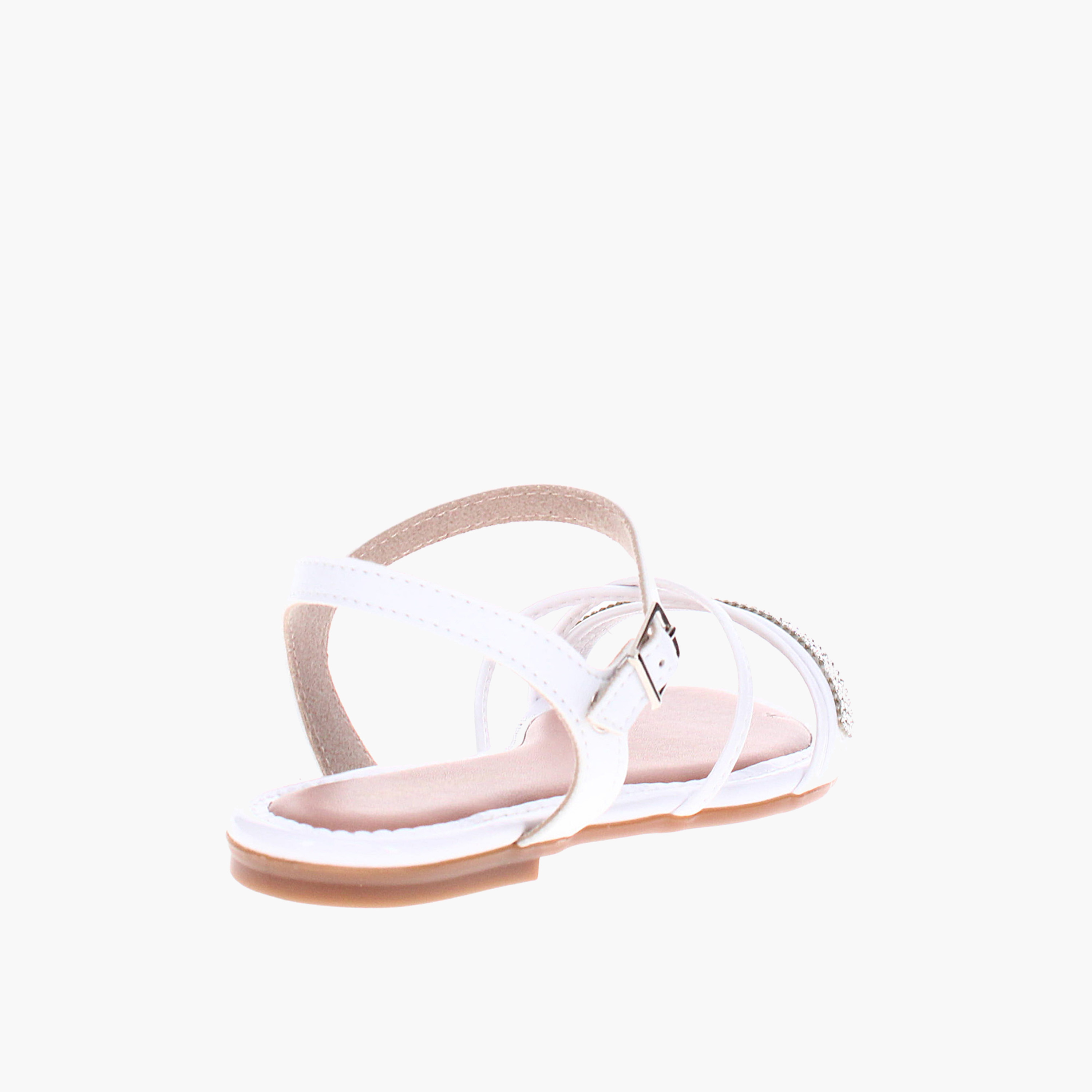 Molekinha by Geoomnii Girls Buckle Hue Strap Sandals          -girls-shoes-sandals-image-3