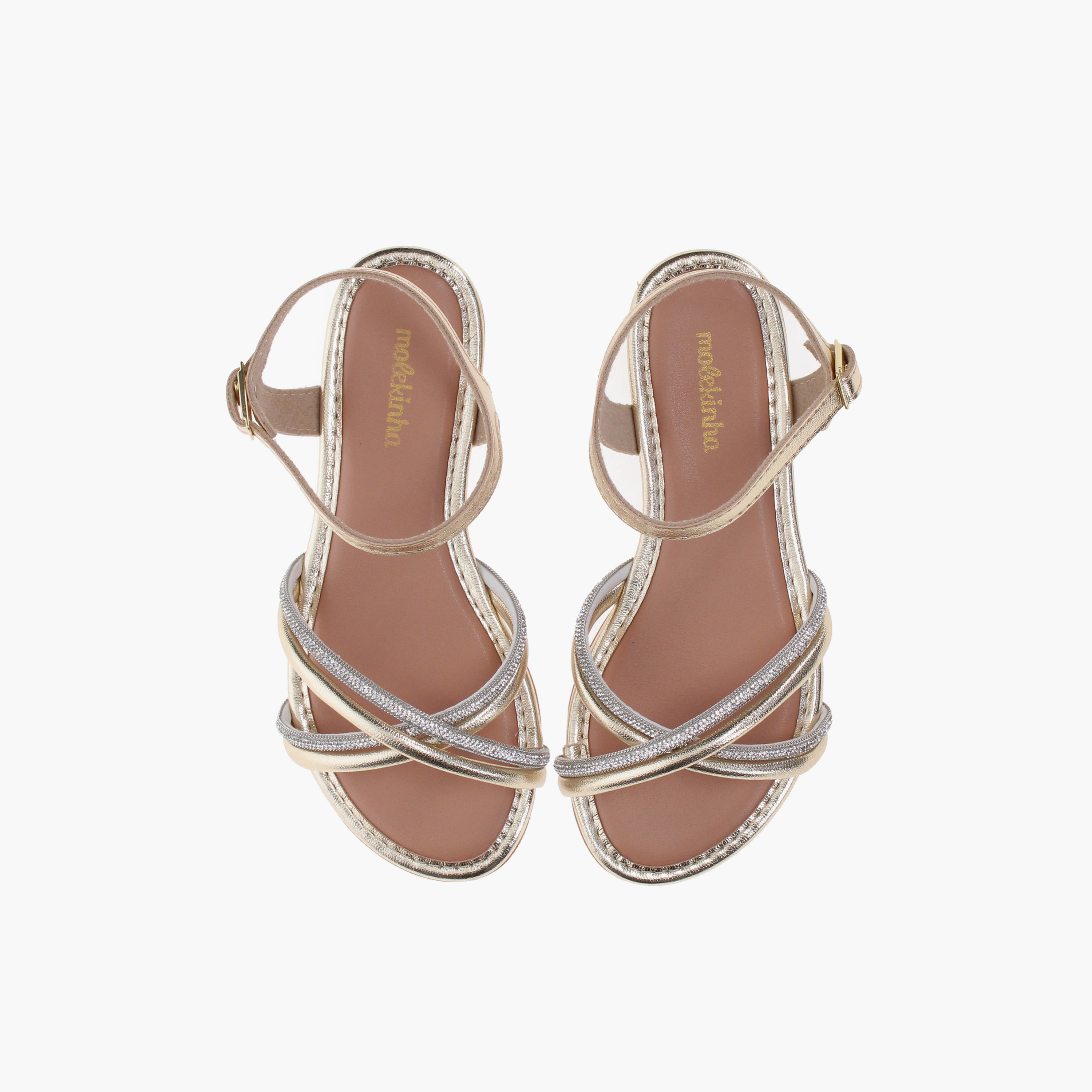 موكينها - صندل إليس 1 للبنات بحزام للكاحل وحزام متقاطع | 2157-1205-27852-97263-girls-shoes-sandals-image-5
