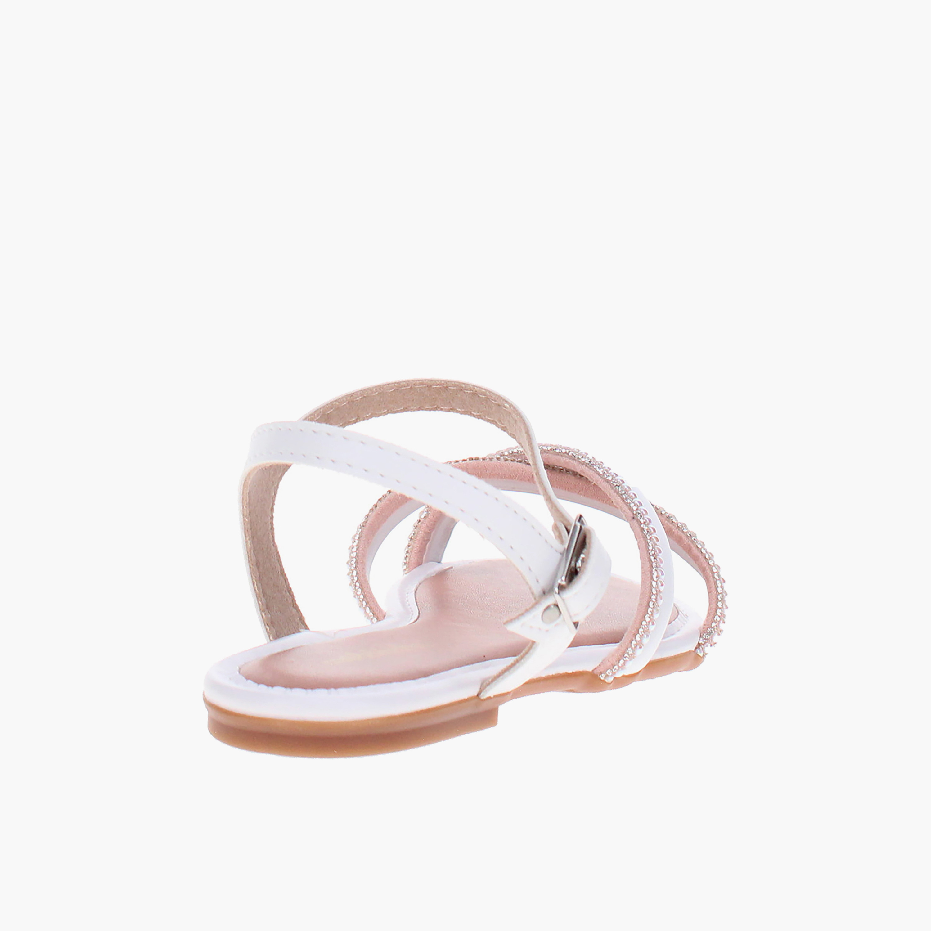 موكينها - صندل إليزا 1 للبنات بحزام للكاحل وحزام متقاطع | 2157-1205-28219-97426-girls-shoes-sandals-image-3