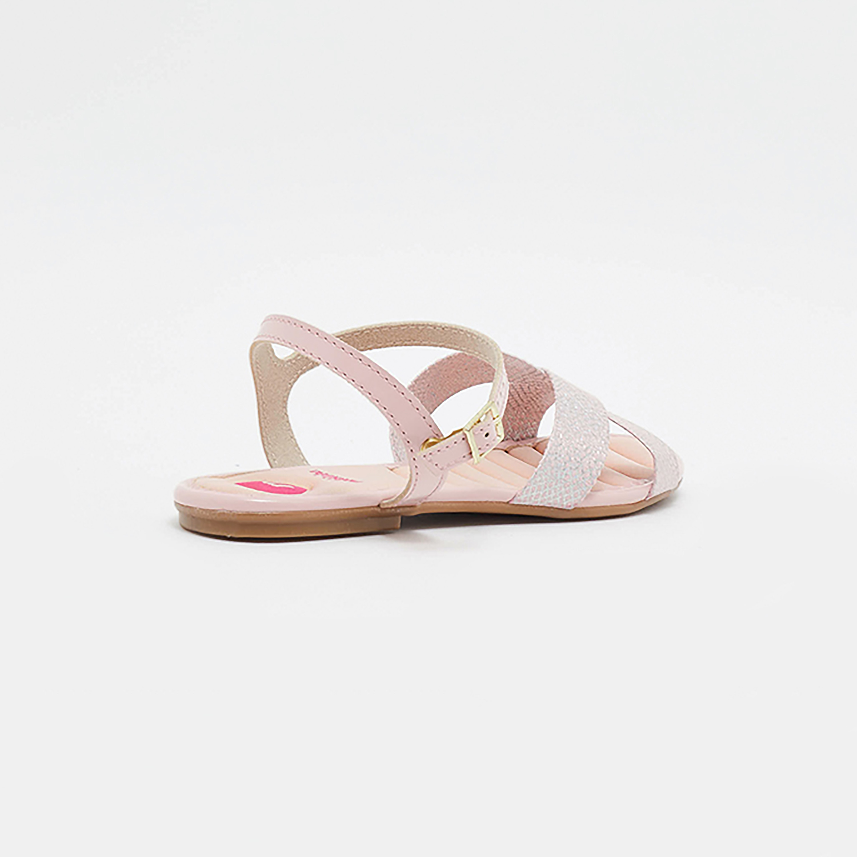 2157-850-24718 | صندل ذو معدني مع رباط للكاحل من موليكينها للأطفال-girls-shoes-sandals-image-3