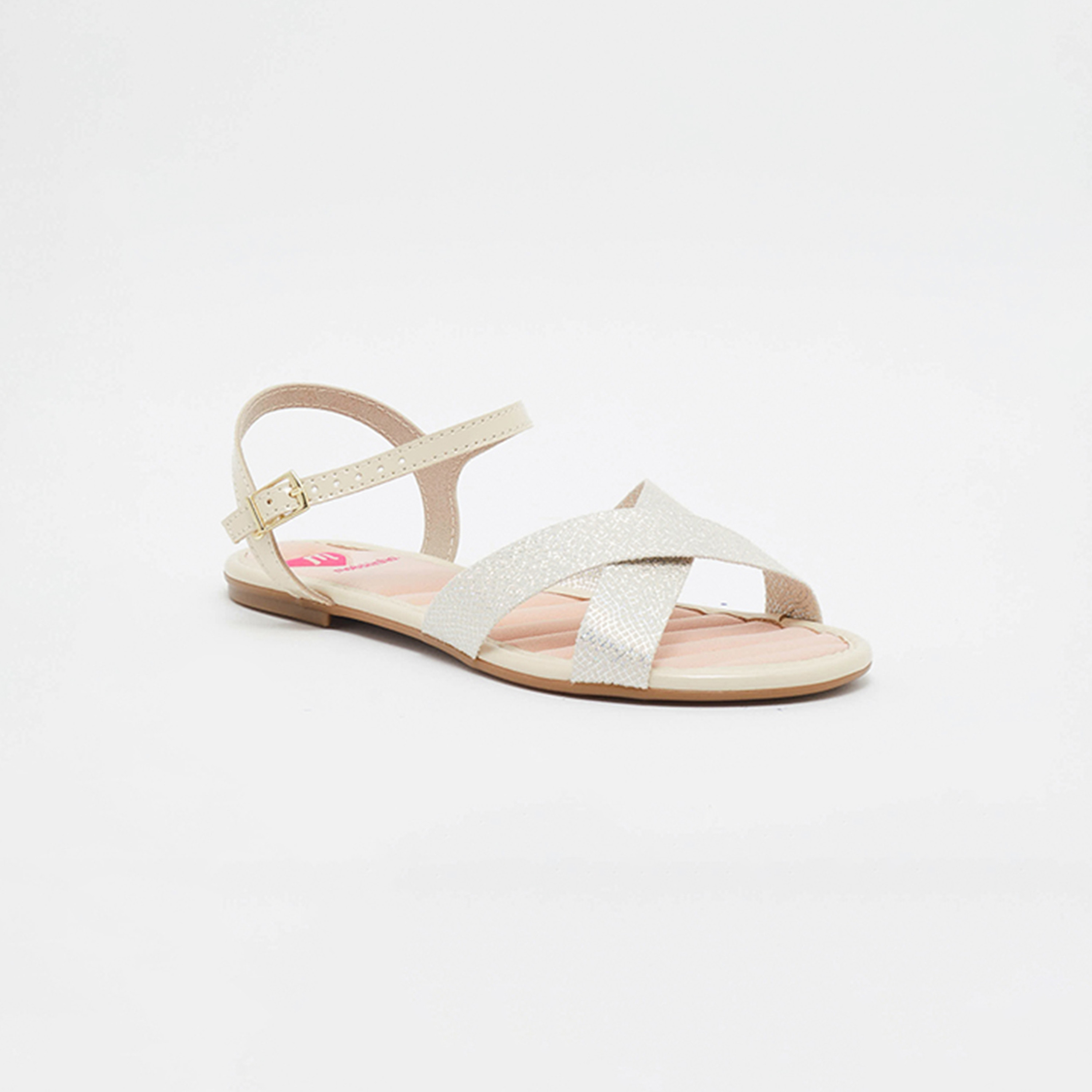 2157-850-24718 | صندل ذو معدني مع رباط للكاحل من موليكينها للأطفال-girls-shoes-sandals-image-5