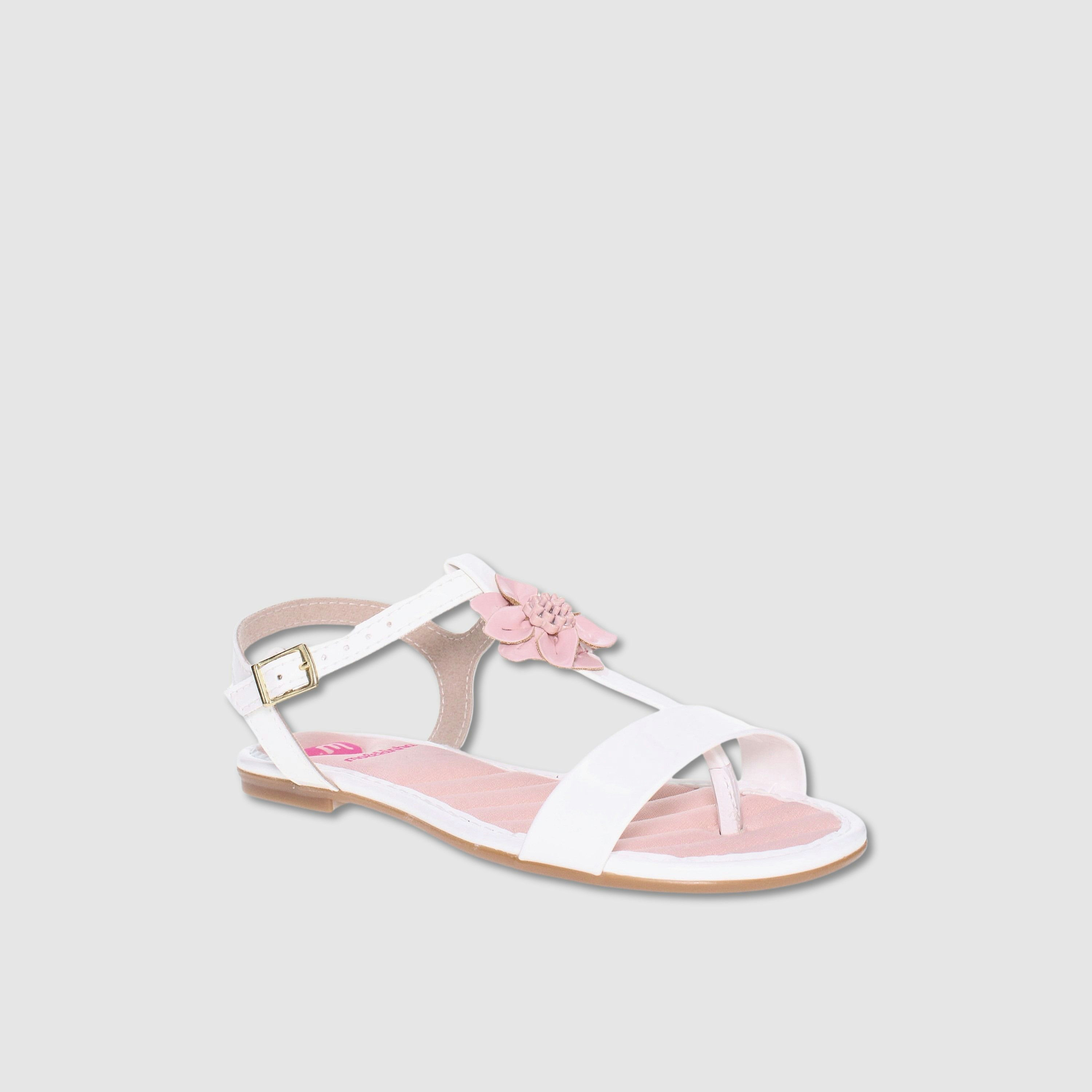 Molekinha by Geoomnii Girls Buckle Closure Flat Sandals | 2157-885-13488-16072        -girls-shoes-sandals-image-1