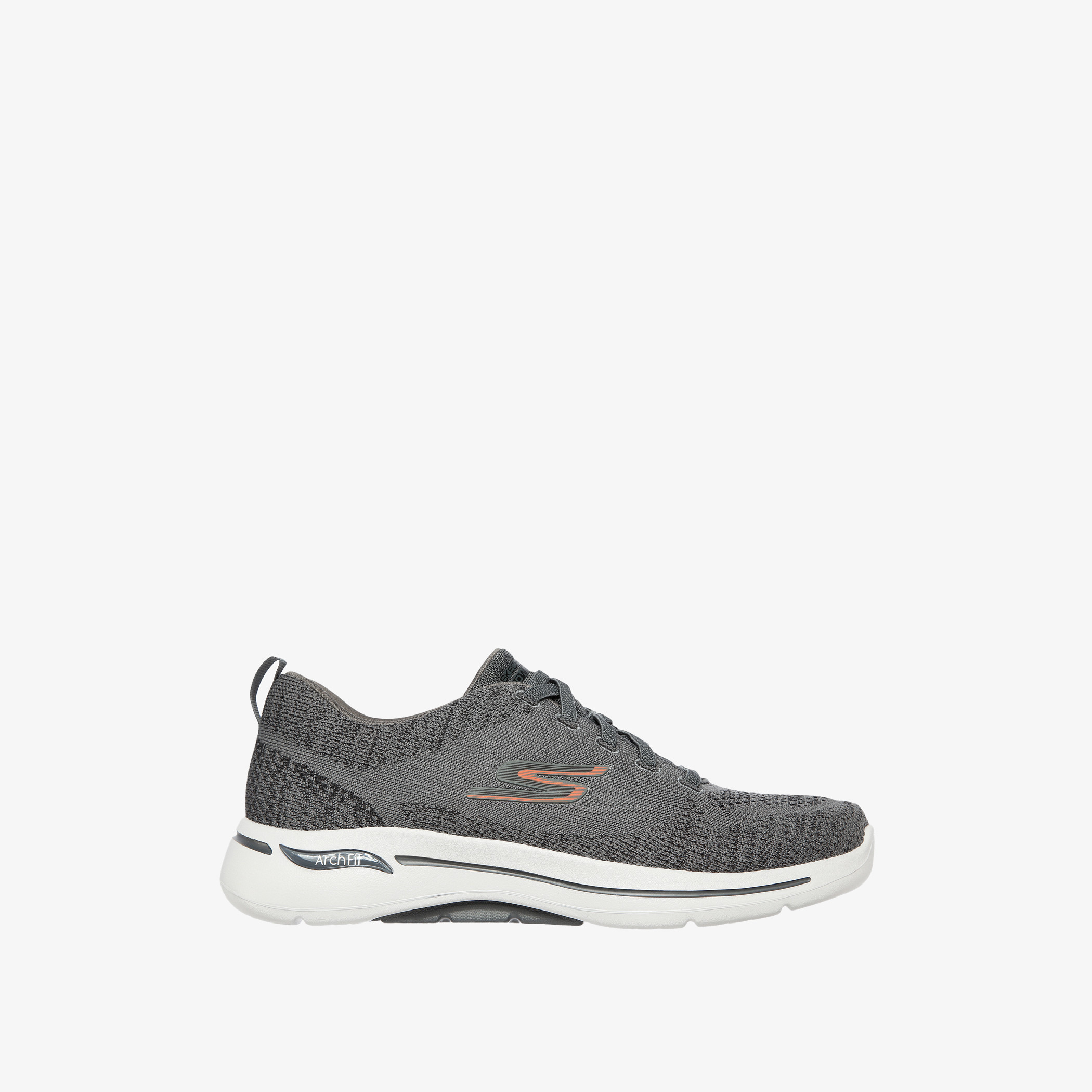 Buy Skechers Men's Go Walk Arch Fit Lace-Up Trainers - 216126-CHAR