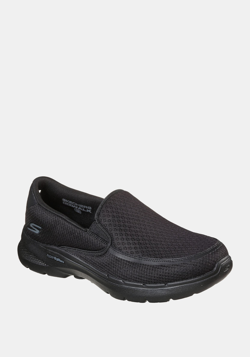 Skechers Men's Slip-On Walking Shoes - GO WALK 6-Men%27s Sports Shoes-image-0