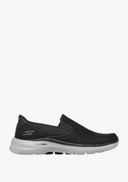 Skechers Men's Go Walk 6 Slip-On Shoes - 216201-BKGY-Men%27s Sports Shoes-image-1