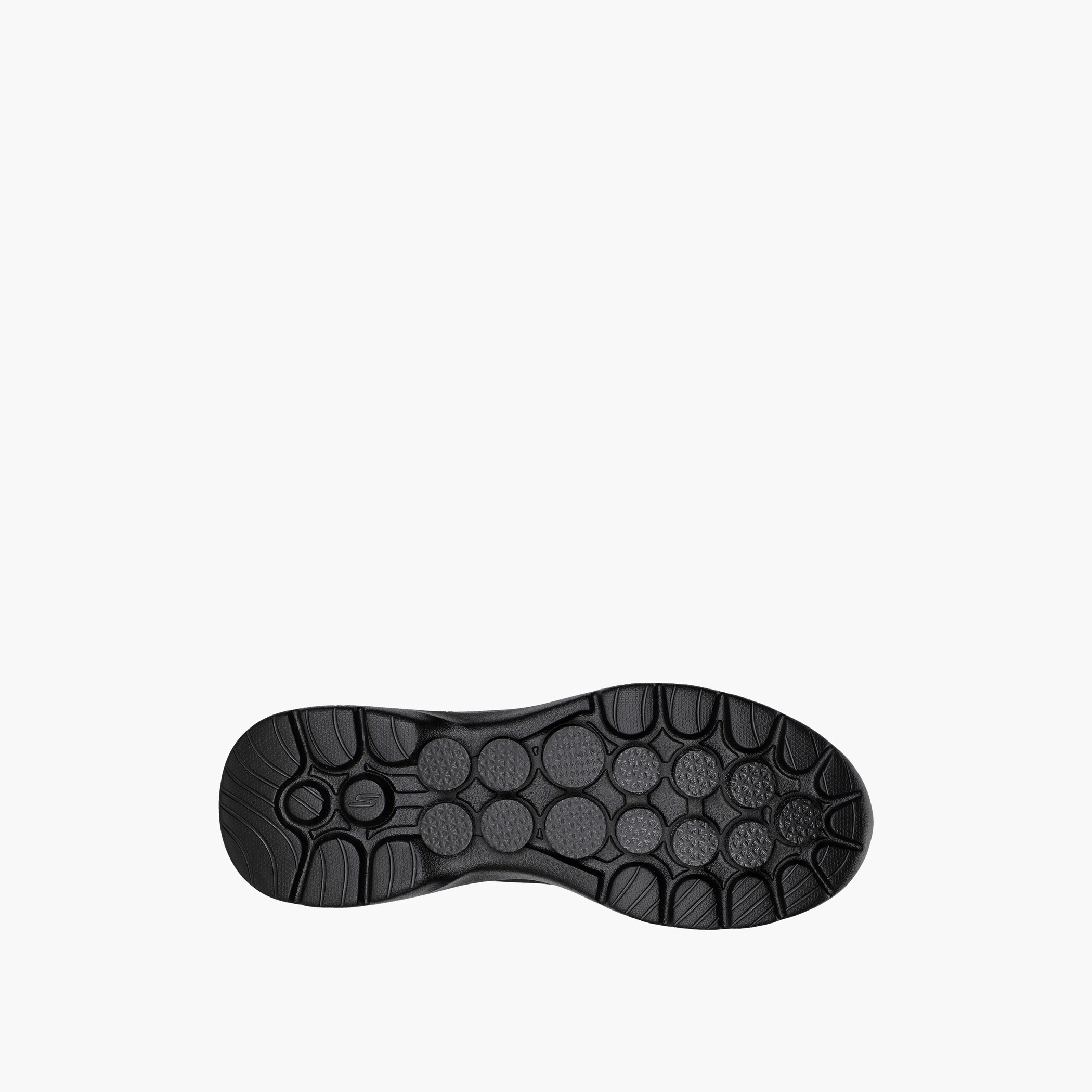 حذاء مشي برباط مبرد بالهواء من سكيتشرز للرجال بلون أسود مع شعار-sports-men-shoes-image-3