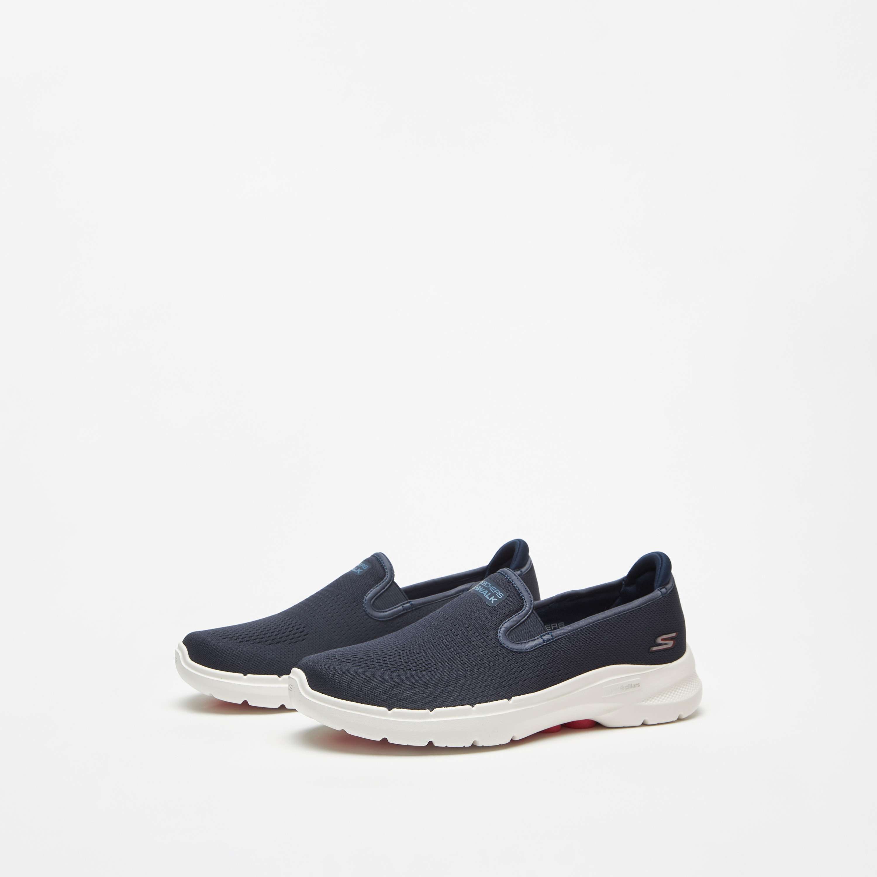 حذاء غوغا مات نعل داخلي بتبريد الهواء من سكيتشرز جو ووك 6 للرجال | 216280-sports-men-shoes-image-10