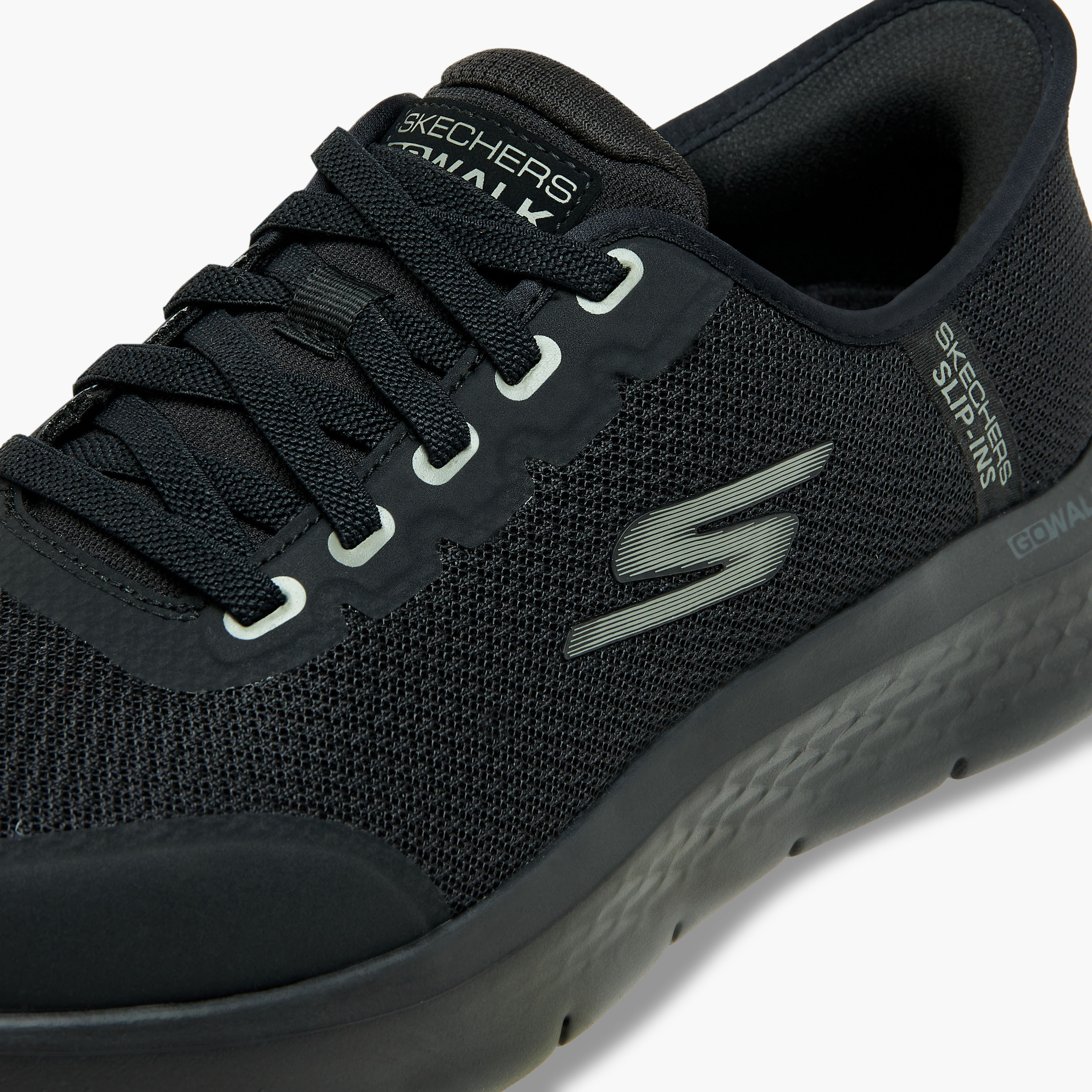 سكيتشرز - حذاء للمشي جو ووك فليكس دانتيل بنجي - للرجال 216332 | OE-sports-men-shoes-image-4