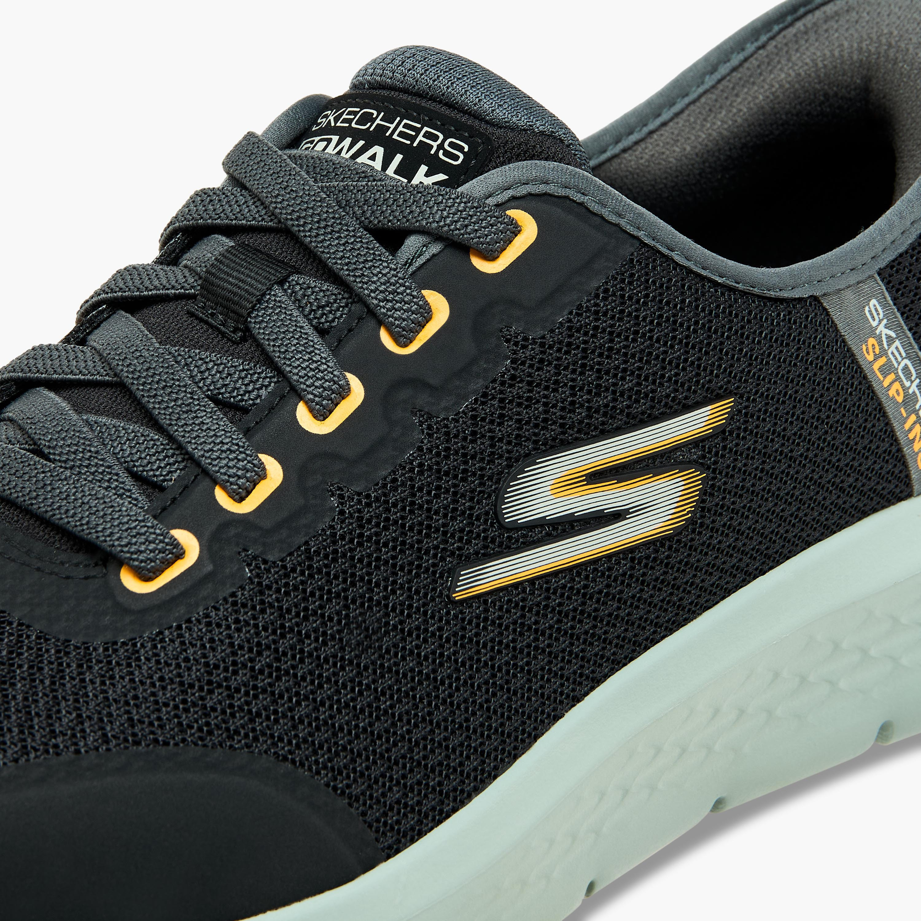 سكيتشرز - حذاء للمشي جو ووك فليكس دانتيل بنجي - للرجال 216332 | OE-sports-men-shoes-image-4