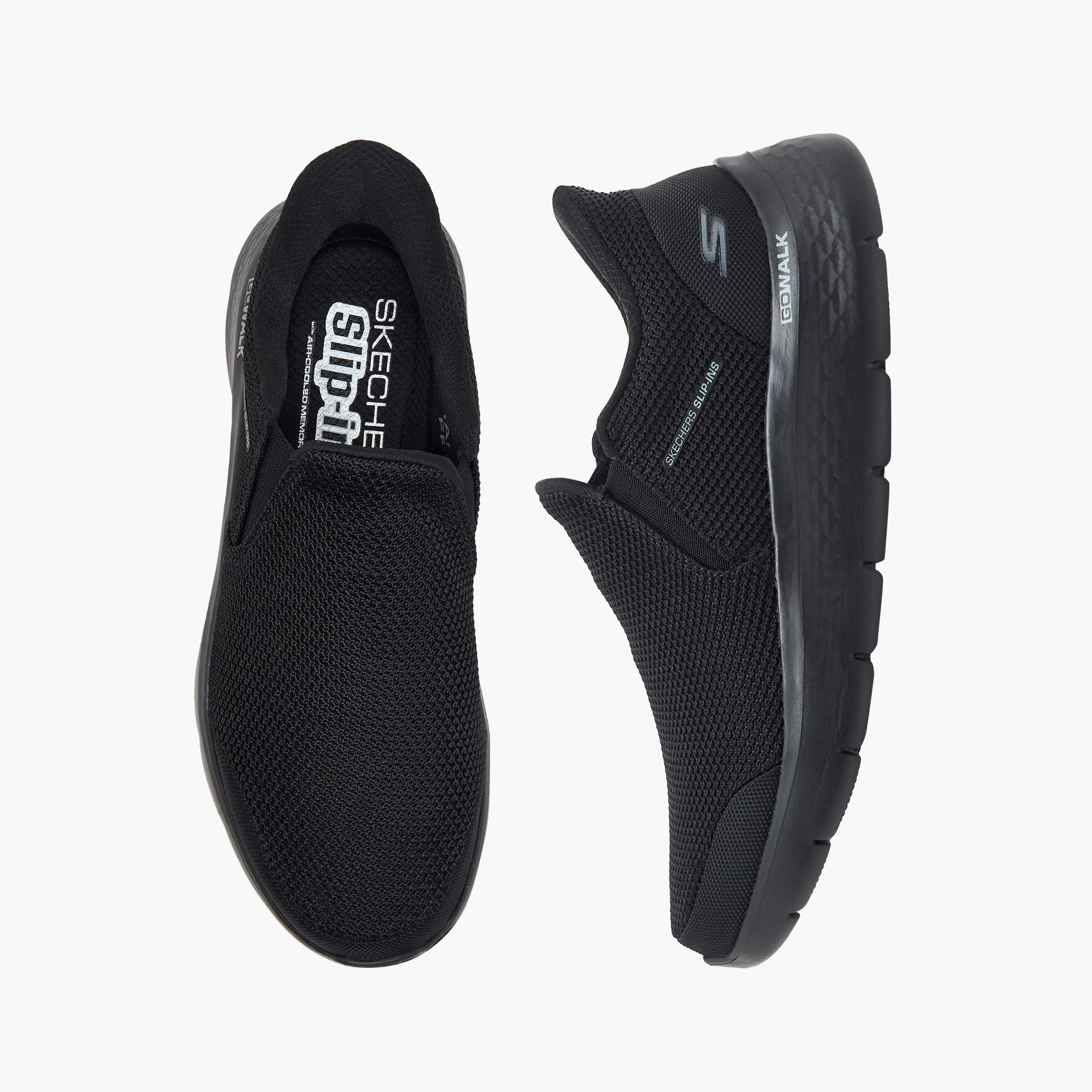 سكيتشرز - حذاء للمشي جو ووك فليكس سهل الارتداء - للرجال 216333 | OE-sports-men-shoes-image-16