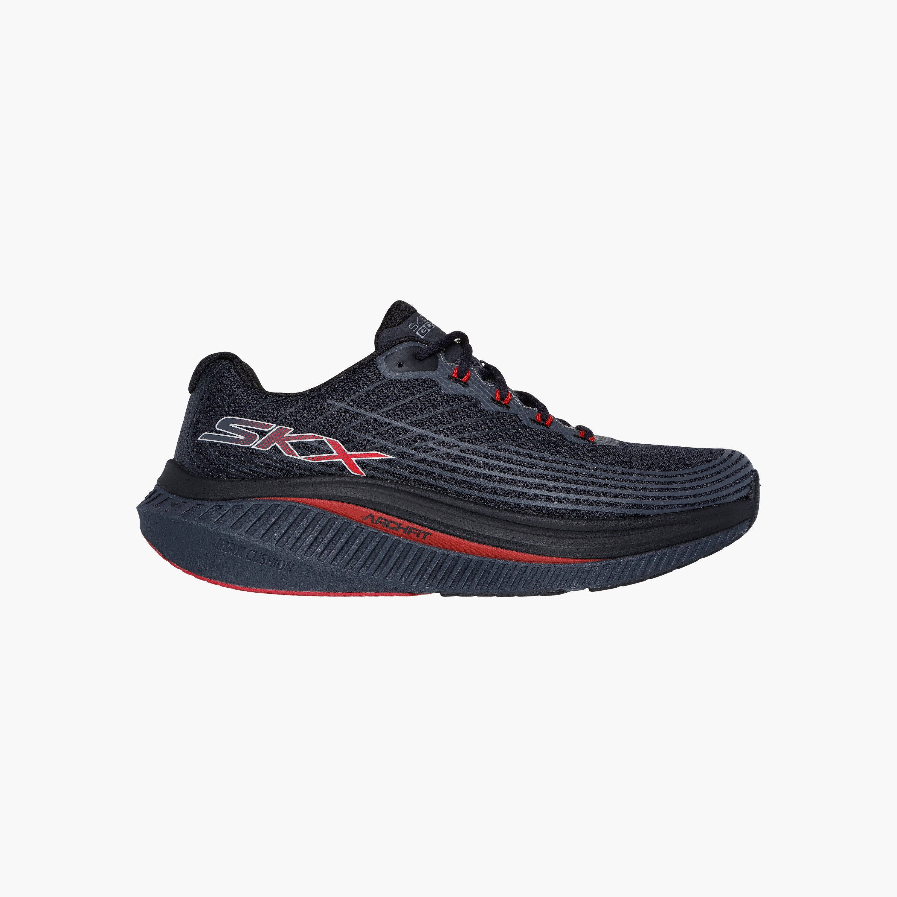 حذاء رياضي برباط إغلاق جو ووك ماكس كوشننج آرتش فيت للرجال من سكيتشرز-sports-men-shoes-image-1