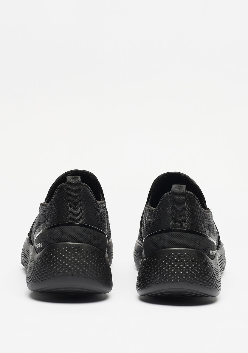 Skechers Men's Go Walk Massage Fit Ripple Slip-On Shoes - 216408-BBK-Men%27s Sports Shoes-image-4