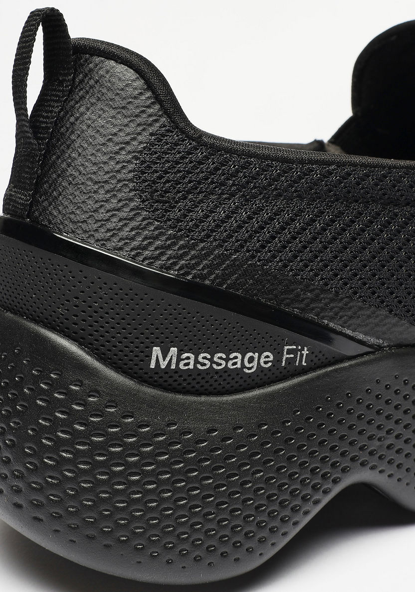 Skechers Men's Go Walk Massage Fit Ripple Slip-On Shoes - 216408-BBK-Men%27s Sports Shoes-image-7