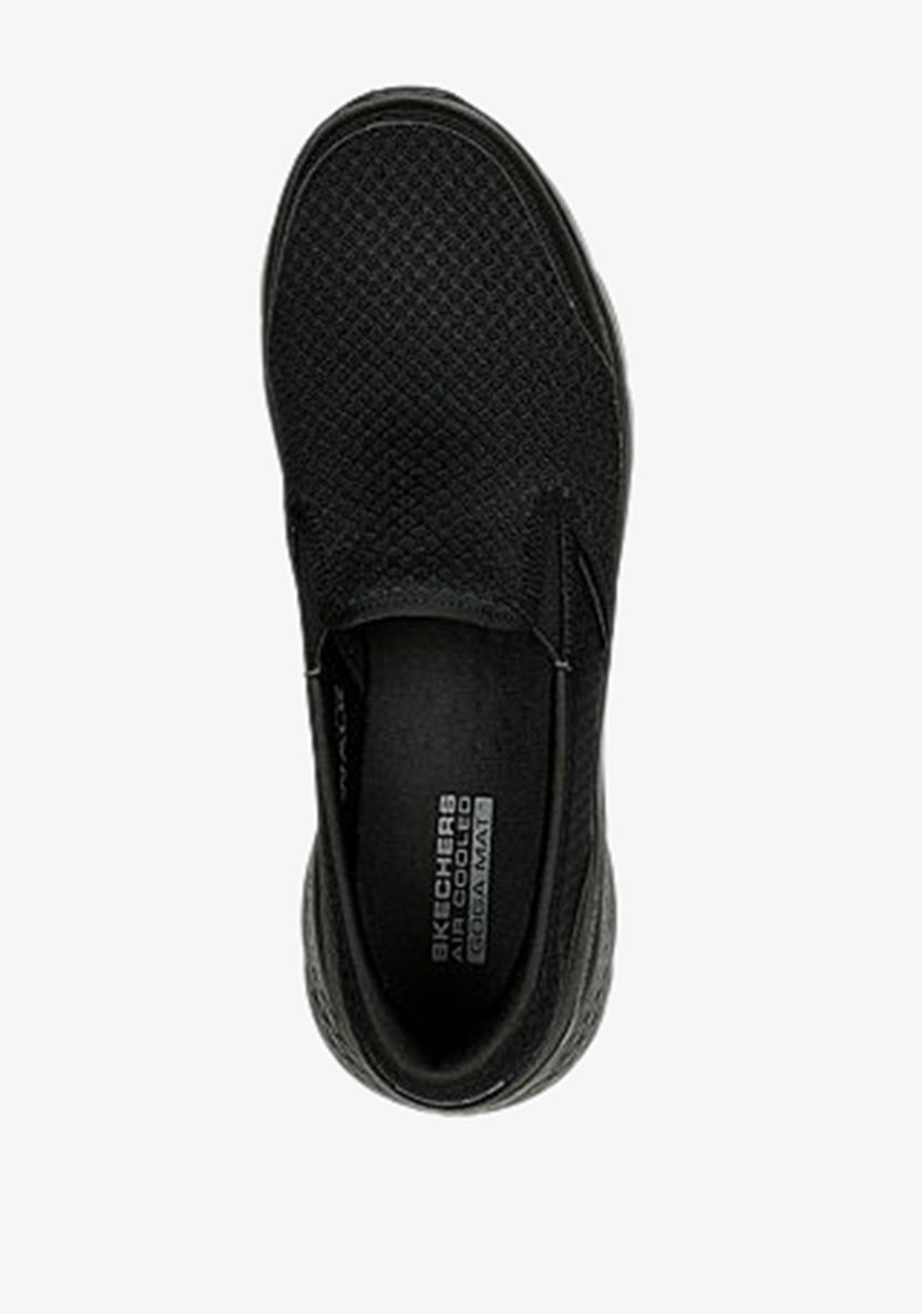 Skechers Men's Monotone Slip-On Walking Shoes - GO WALK FLEX-Men%27s Sports Shoes-image-2