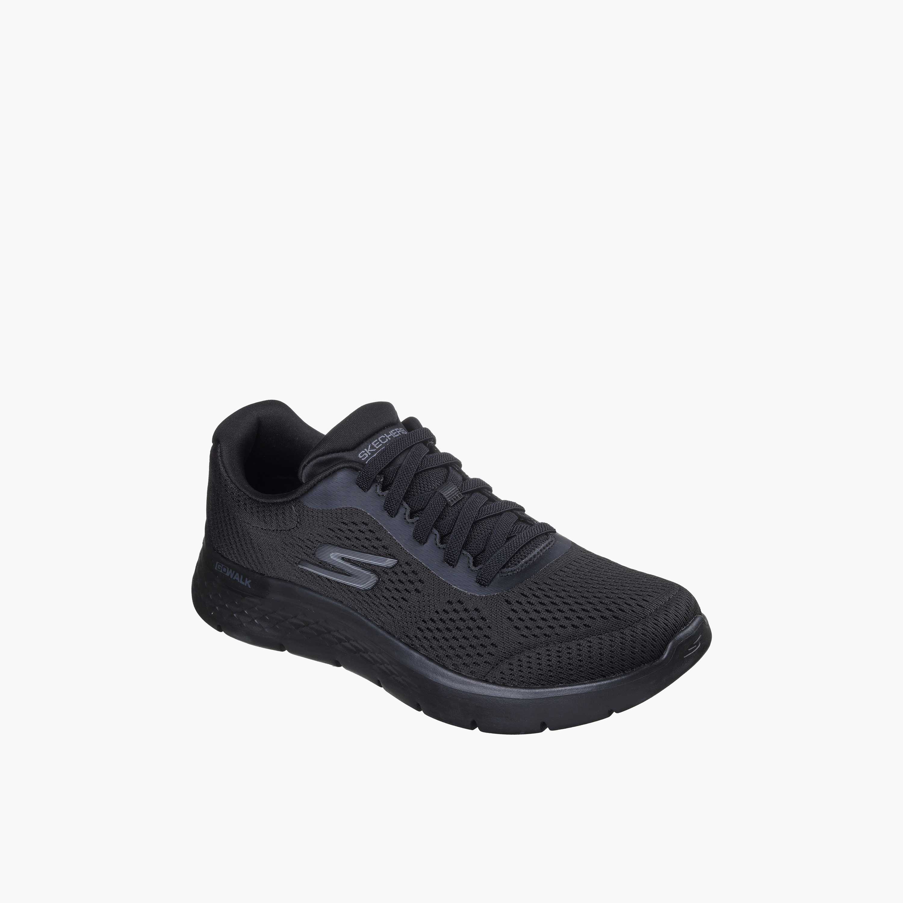 Skechers Men GO WALK FLEX Lace-Up Walking Shoes-sports-men-shoes-image-1
