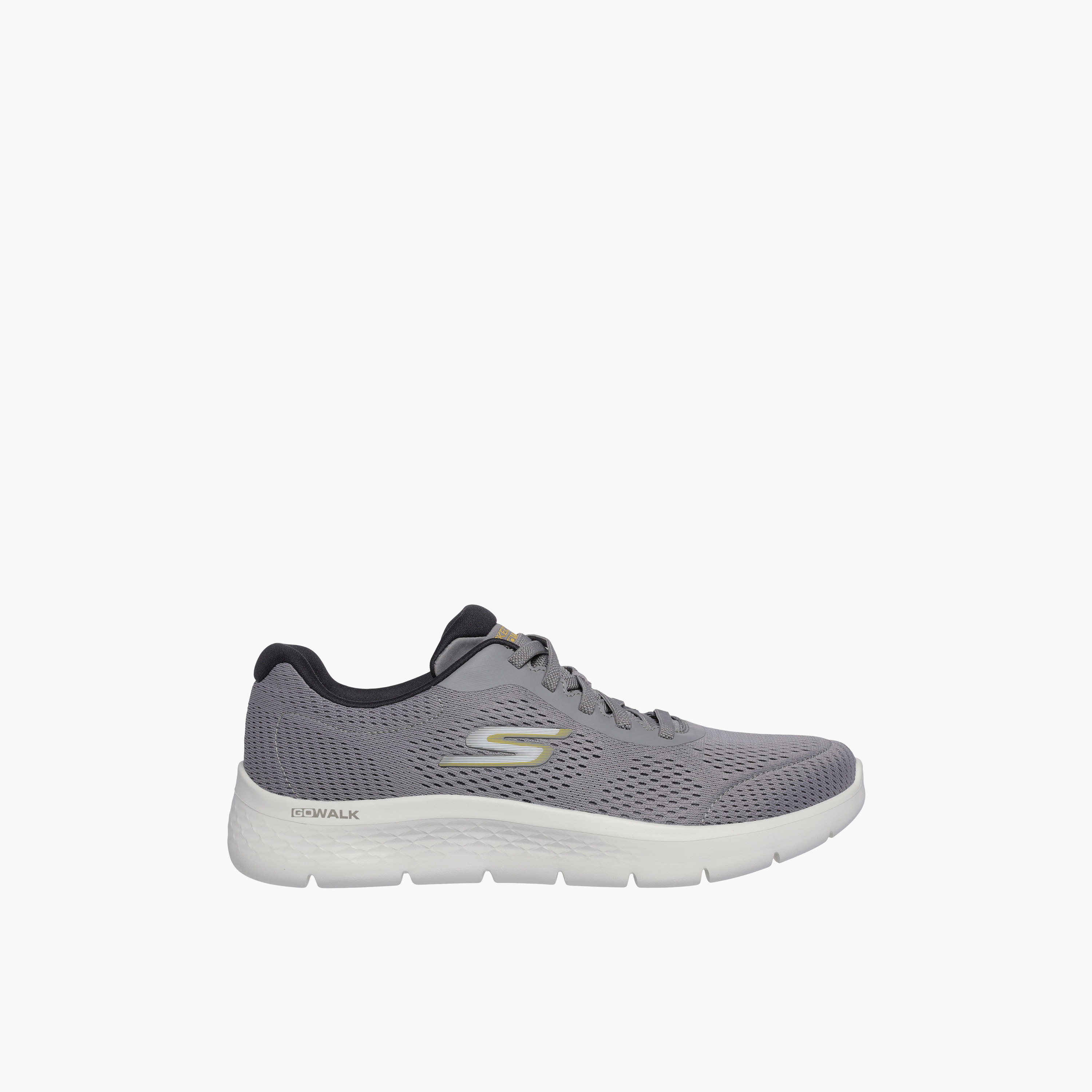 Skechers Men GO WALK FLEX Lace-Up Walking Shoes-sports-men-shoes-image-2