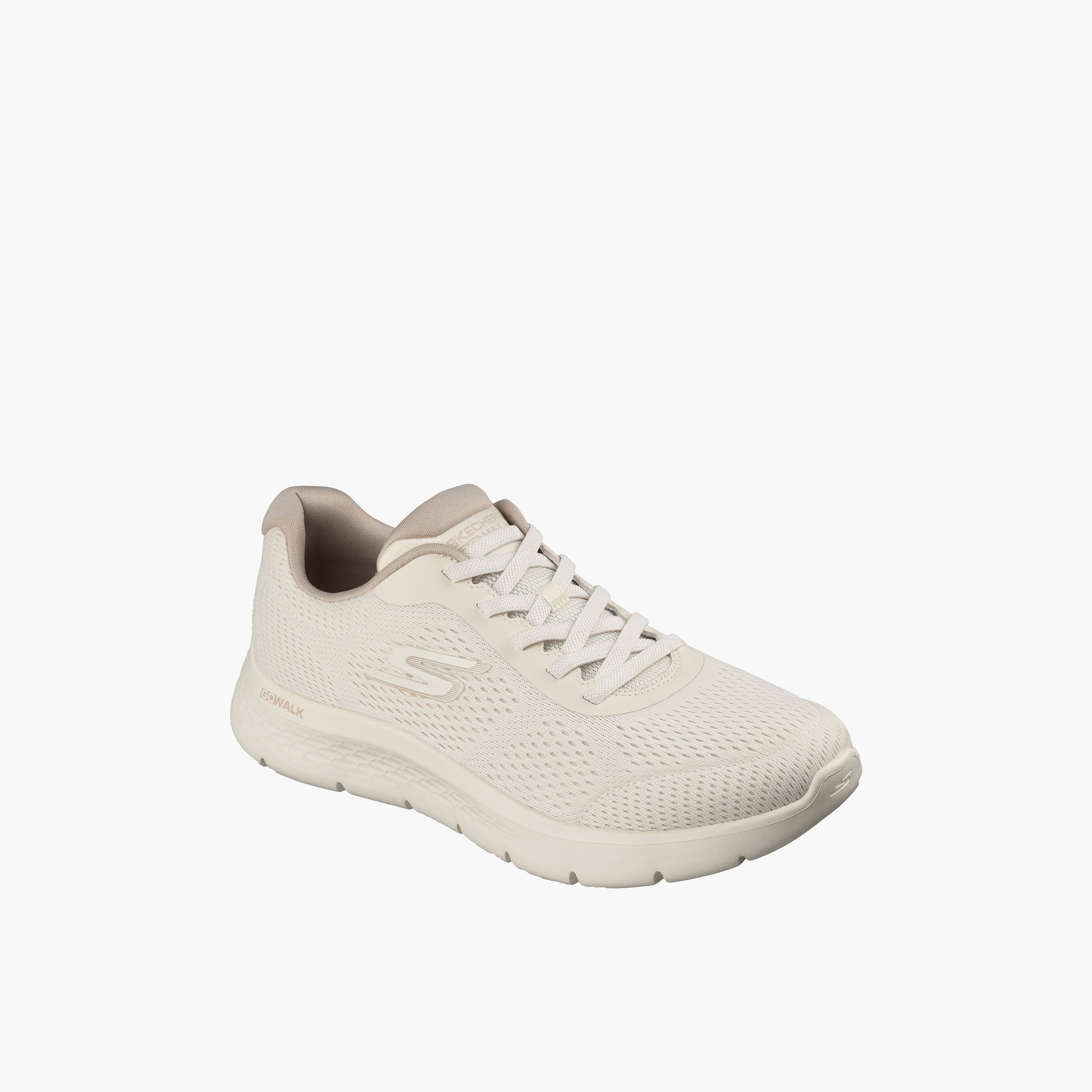 Skechers Men GO WALK FLEX Lace-Up Walking Shoes-sports-men-shoes-image-1