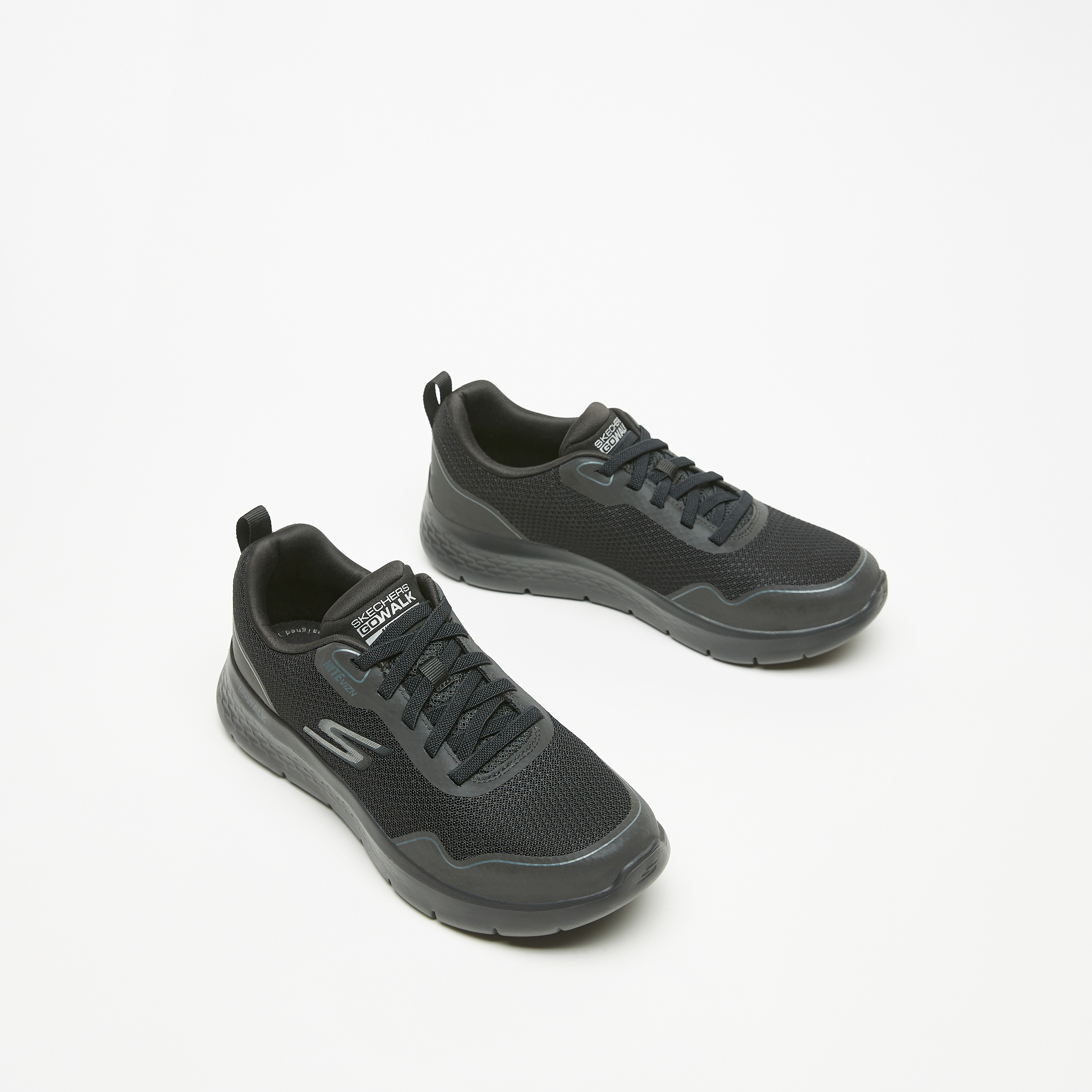 حذاء غوغا مات نعل داخلي بتبريد الهواء من سكيتشرز جو ووك فليكس للرجال | 216494-sports-men-shoes-image-1
