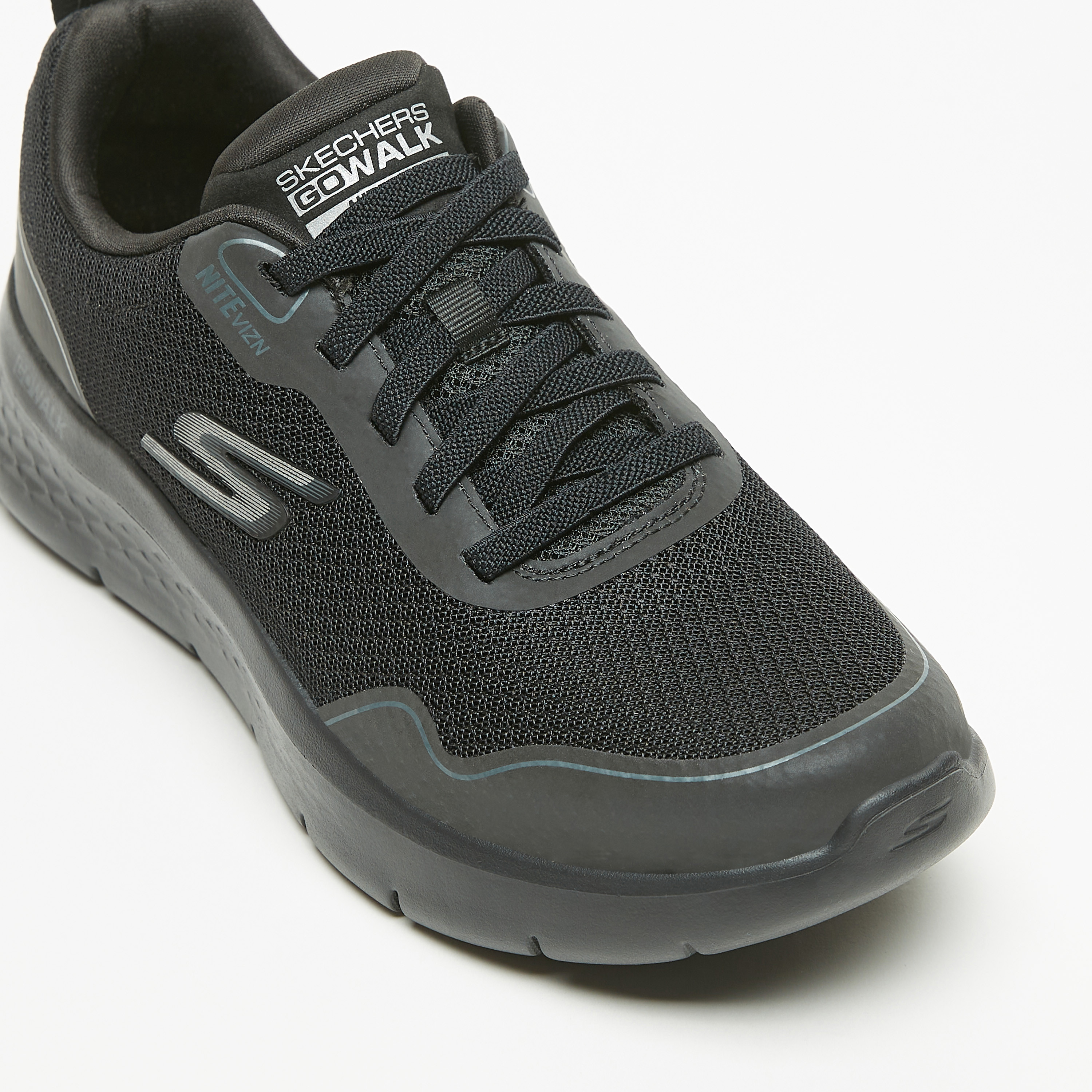 حذاء غوغا مات نعل داخلي بتبريد الهواء من سكيتشرز جو ووك فليكس للرجال | 216494-sports-men-shoes-image-7